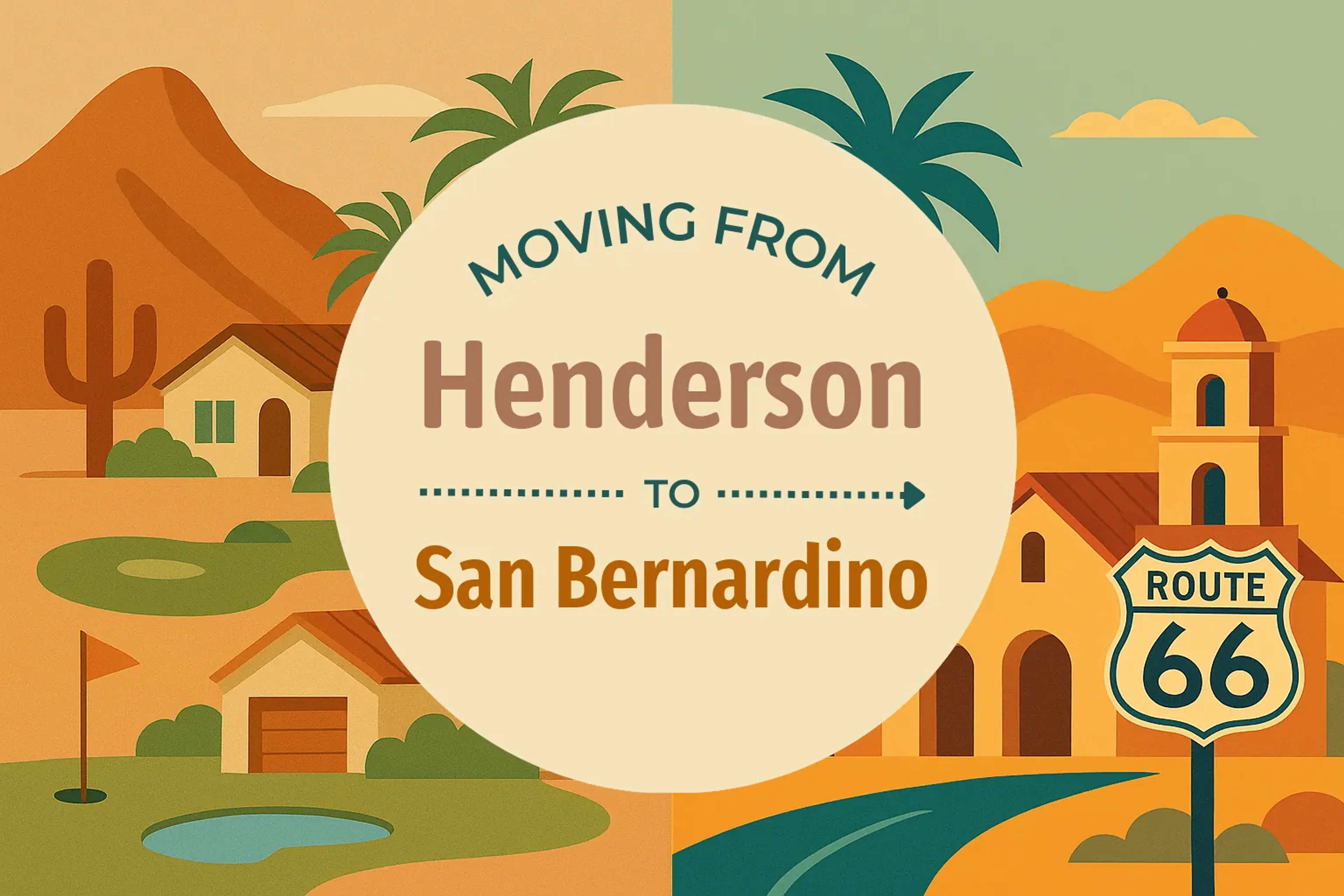 Side-by-side comparison of Henderson to San Bernardino moving companies