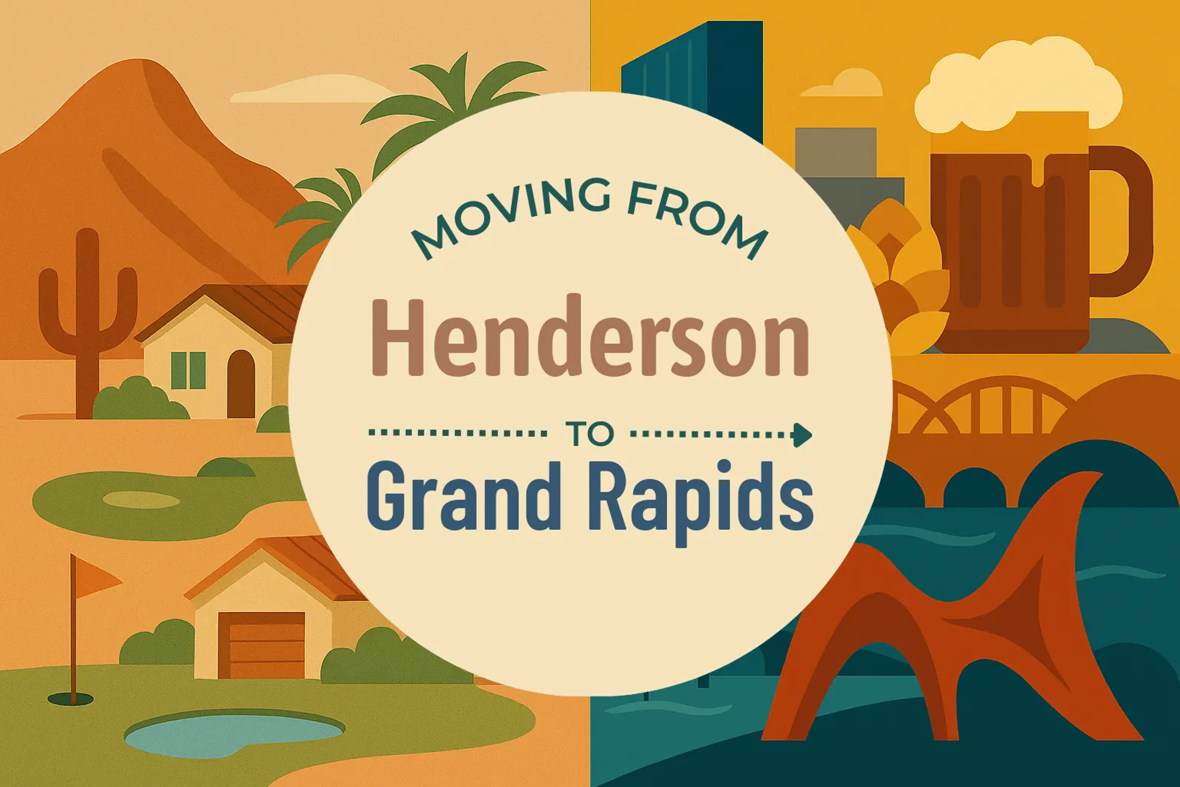 Side-by-side comparison of Henderson to Grand Rapids moving companies