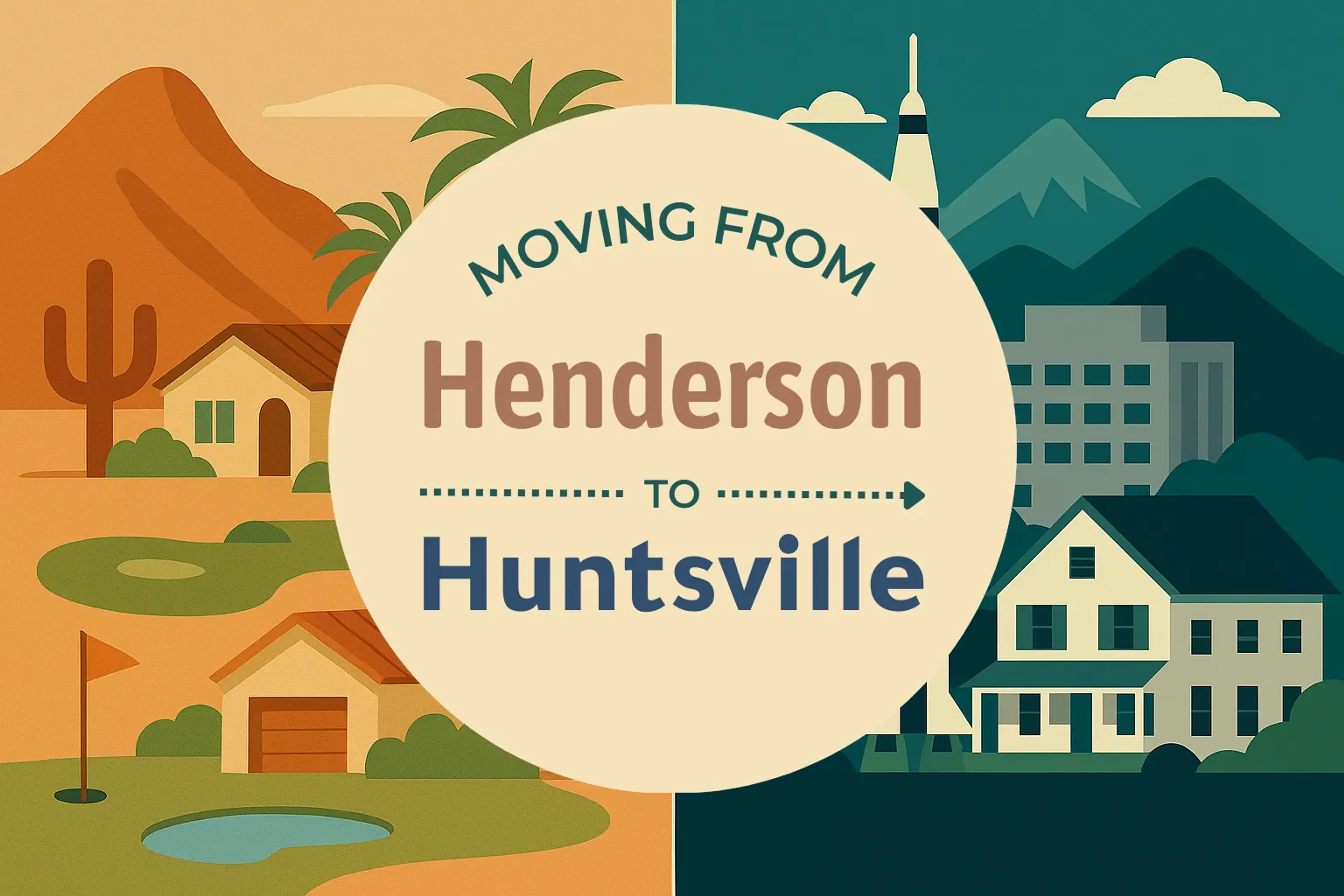 Side-by-side comparison of Henderson to Huntsville moving companies