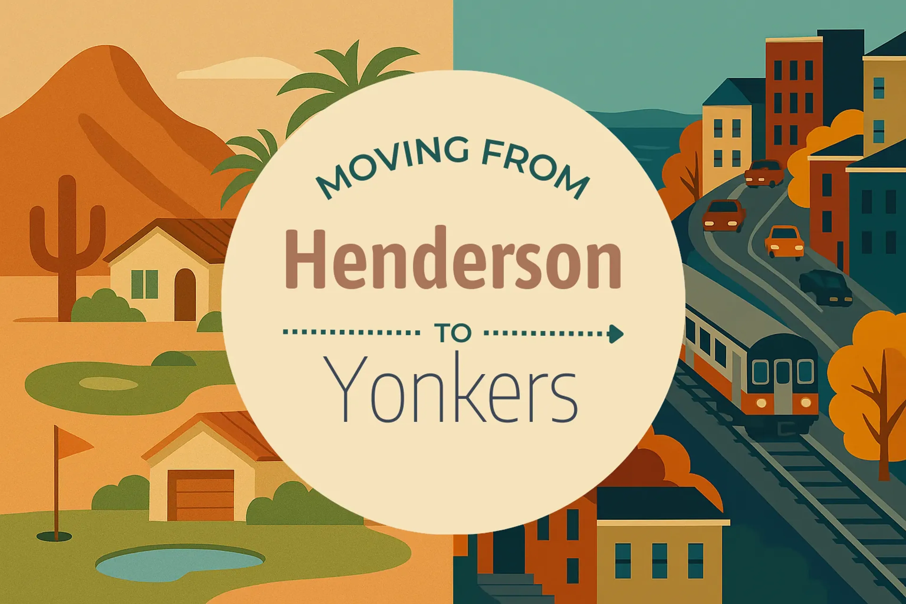 Side-by-side comparison of Henderson to Yonkers moving companies