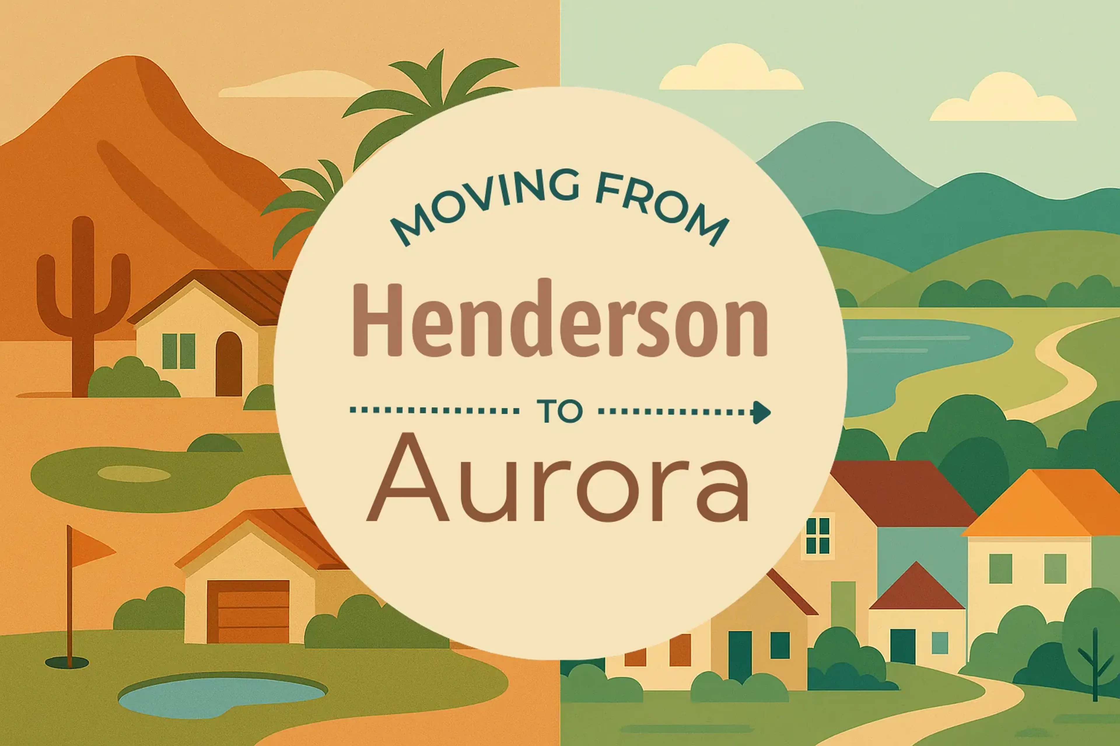 Side-by-side comparison of Henderson to Aurora moving companies