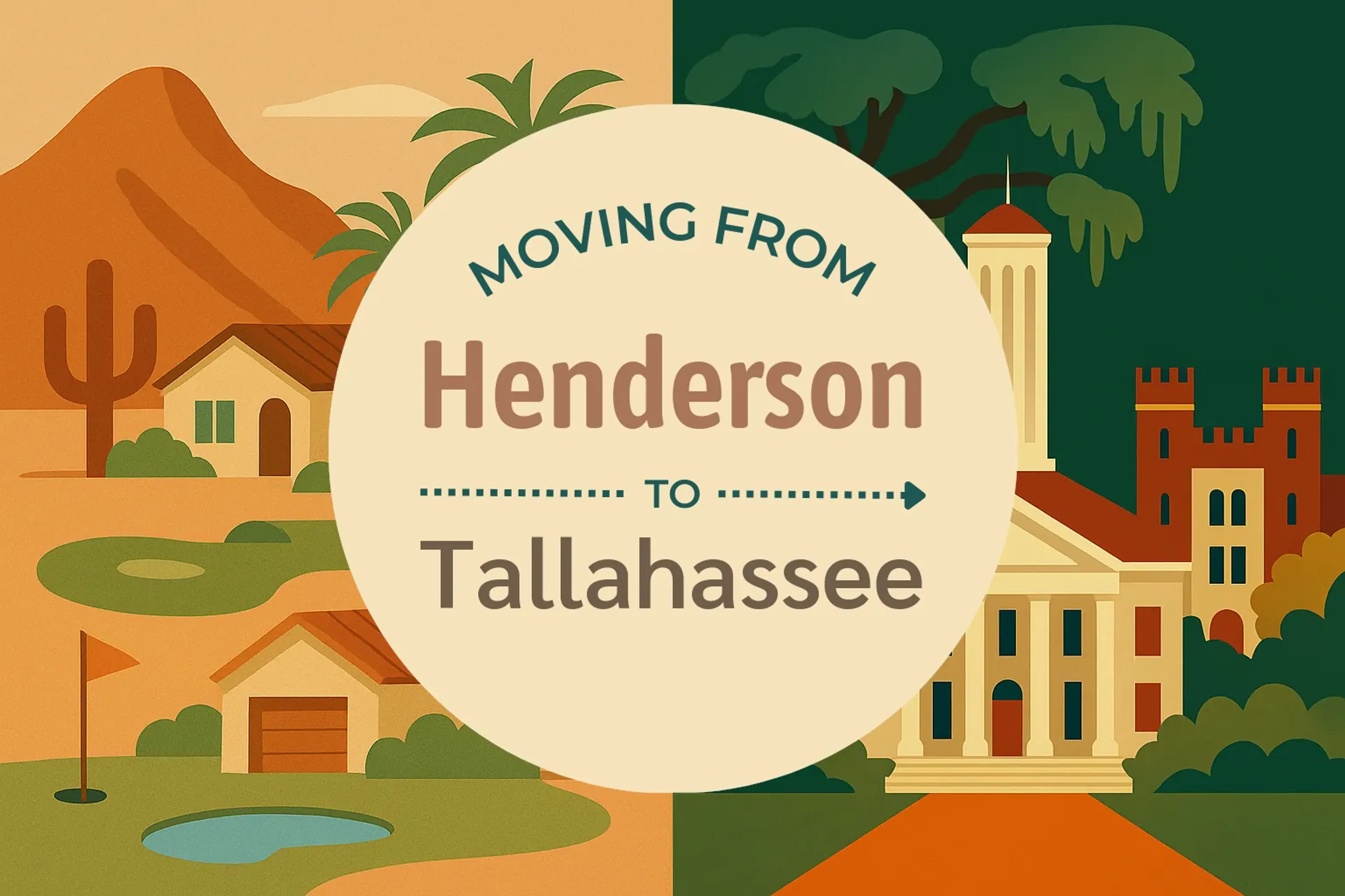 Side-by-side comparison of Henderson to Tallahassee moving companies