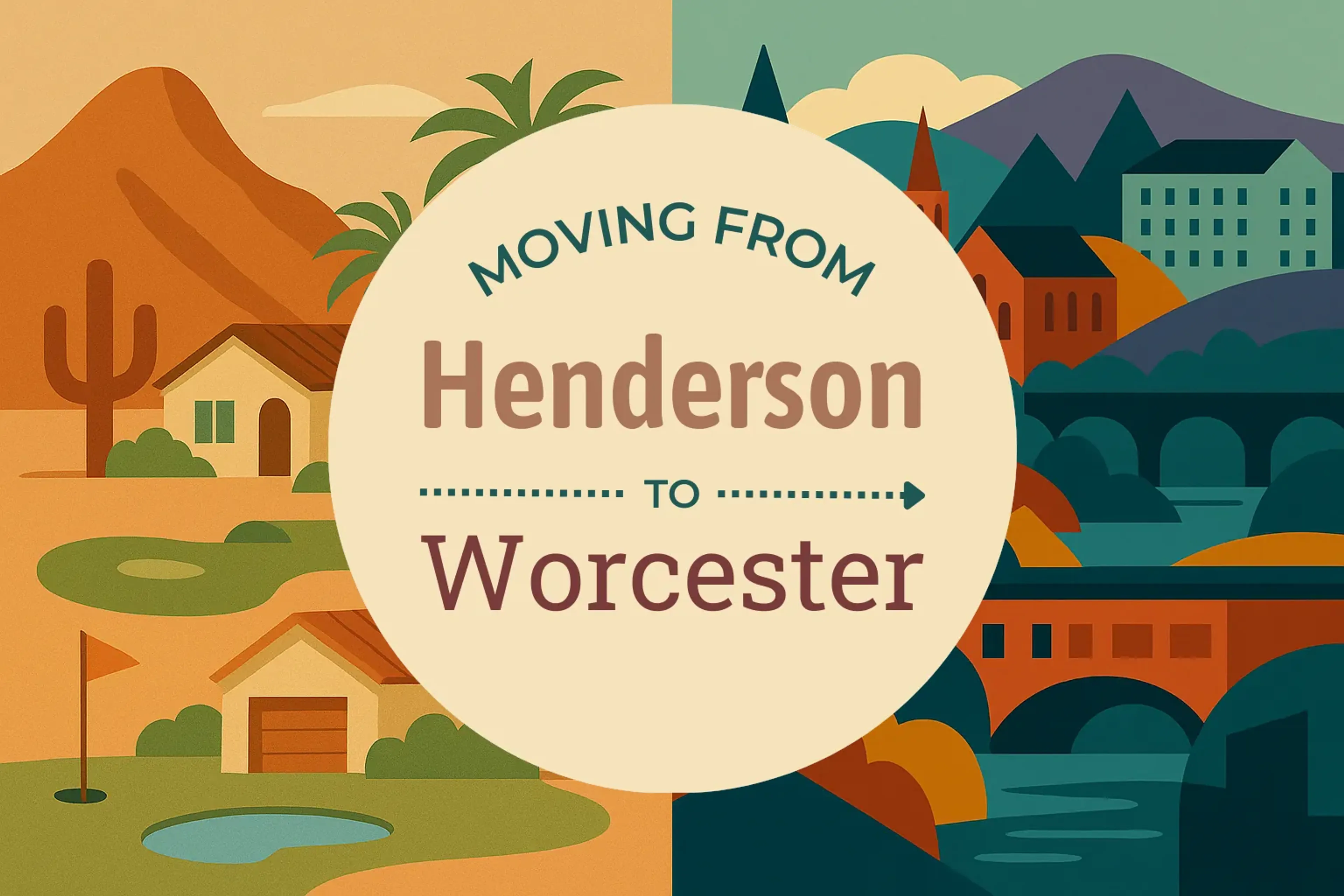 Side-by-side comparison of Henderson to Worcester moving companies