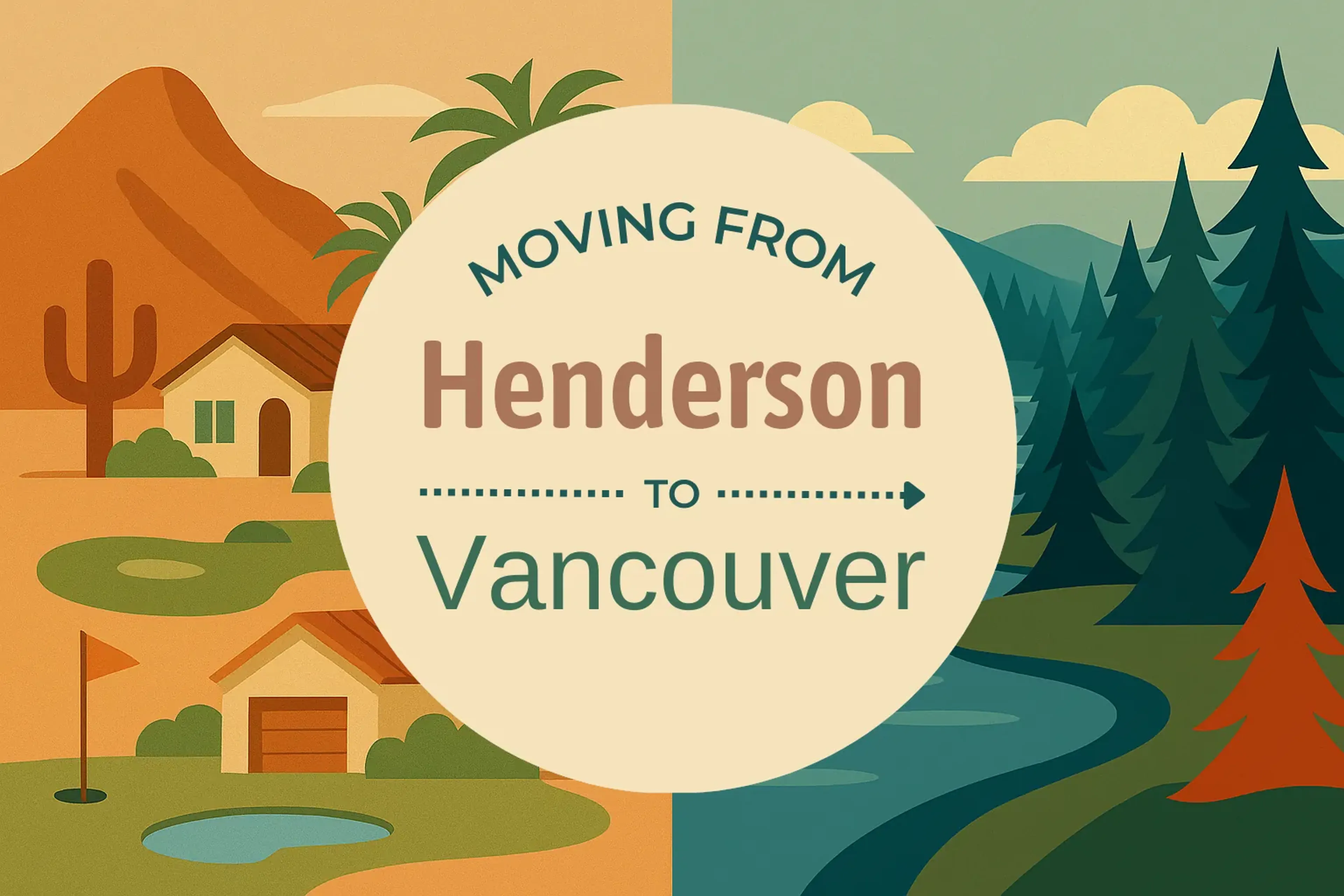 Side-by-side comparison of Henderson to Vancouver moving companies