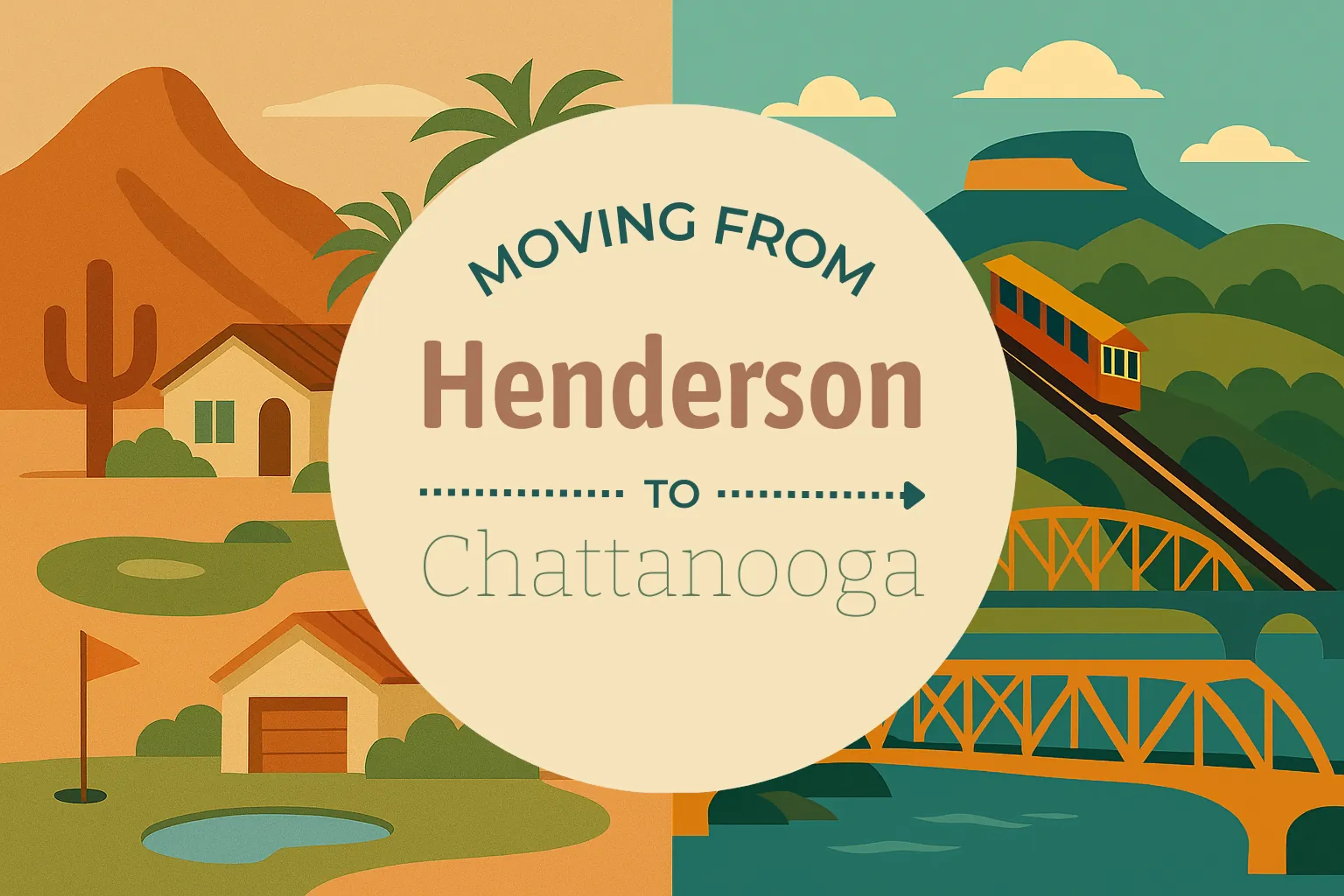 Side-by-side comparison of Henderson to Chattanooga moving companies