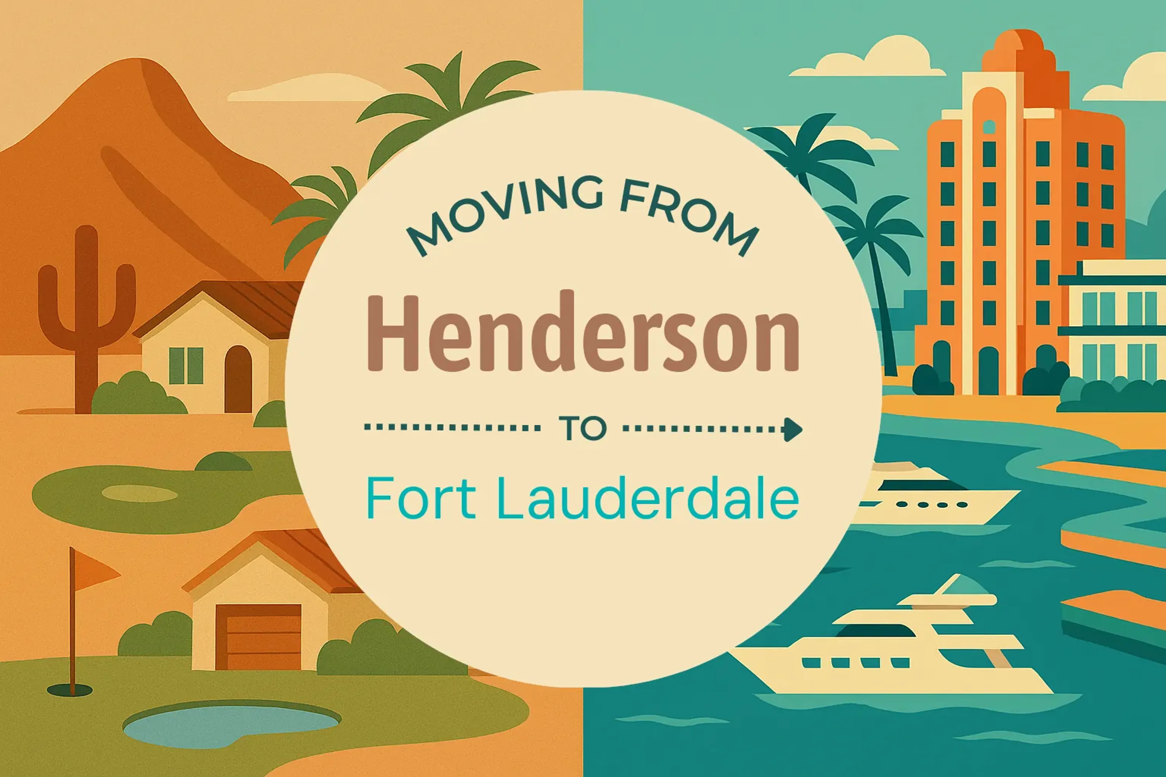 Side-by-side comparison of Henderson to Fort Lauderdale moving companies