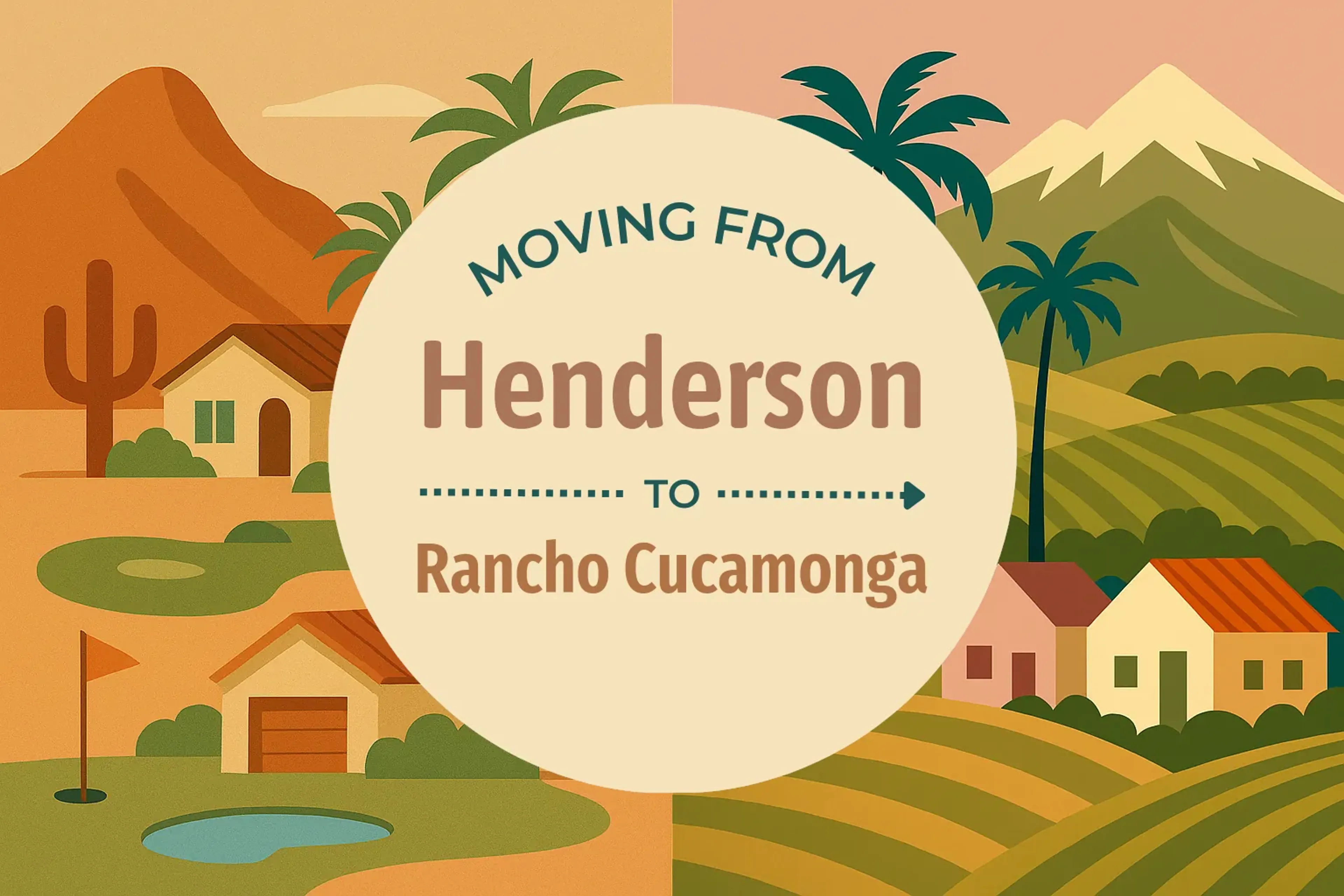 Side-by-side comparison of Henderson to Rancho Cucamonga moving companies