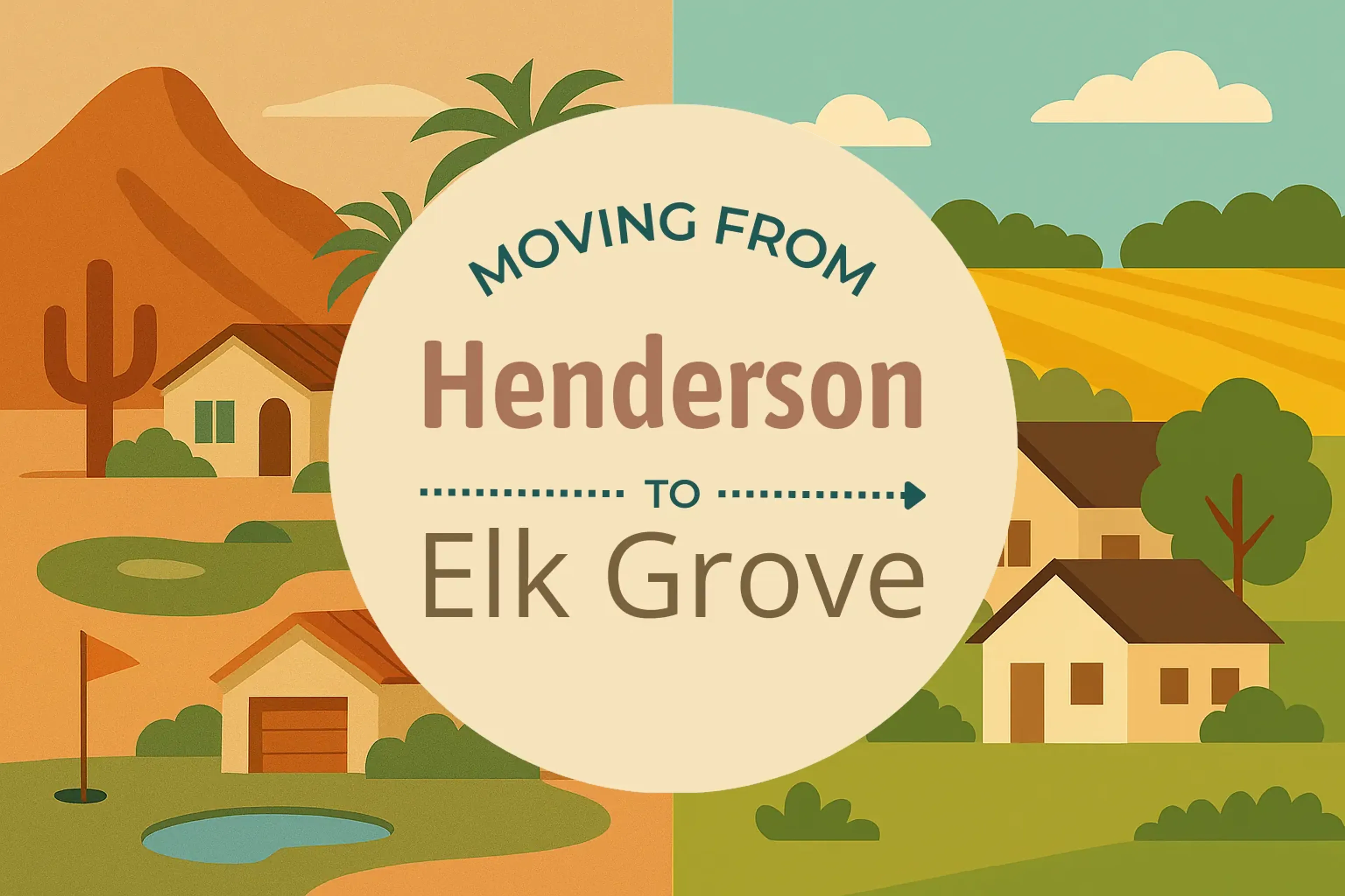 Side-by-side comparison of Henderson to Elk Grove moving companies