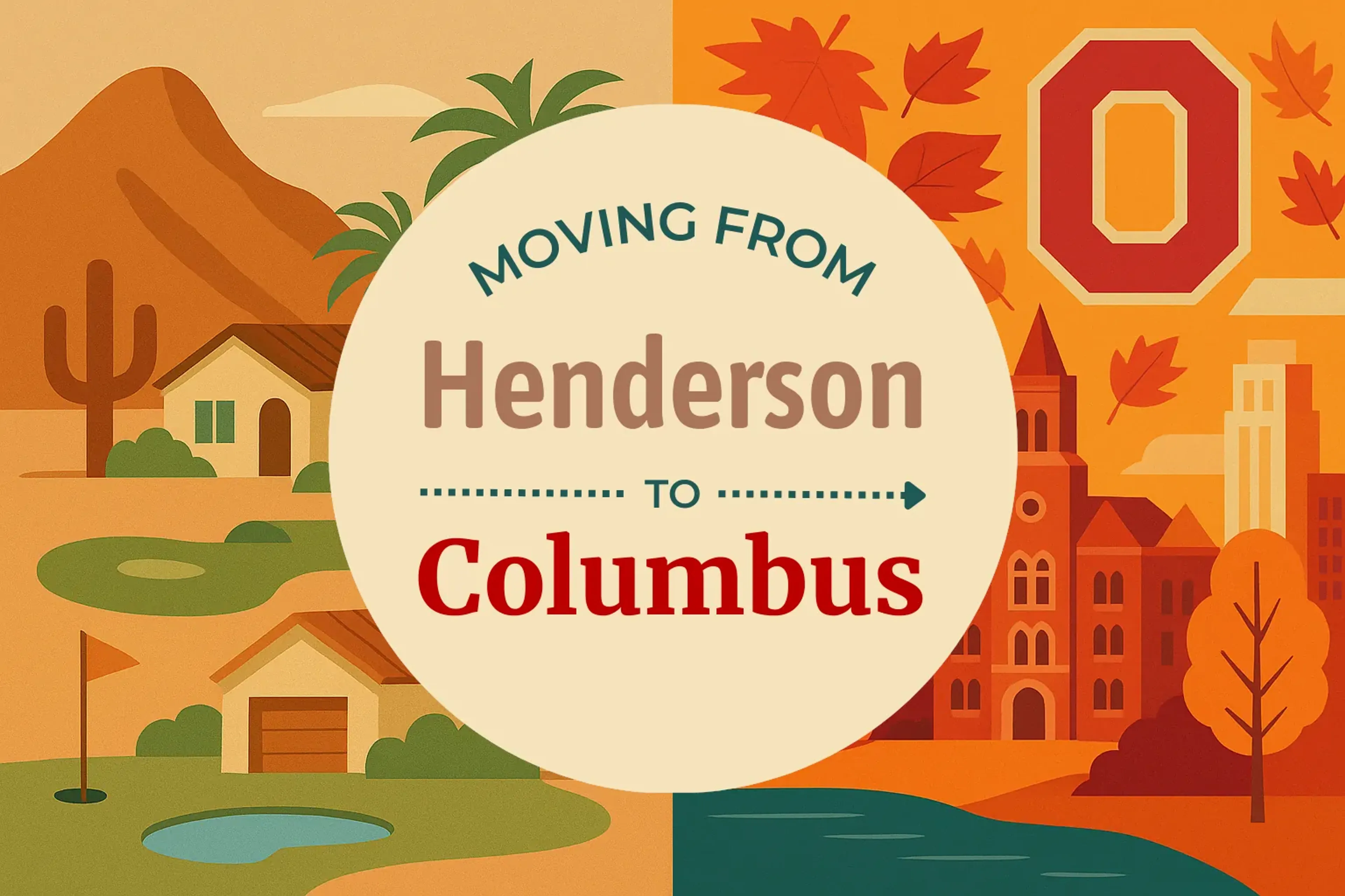 Side-by-side comparison of Henderson to Columbus moving companies