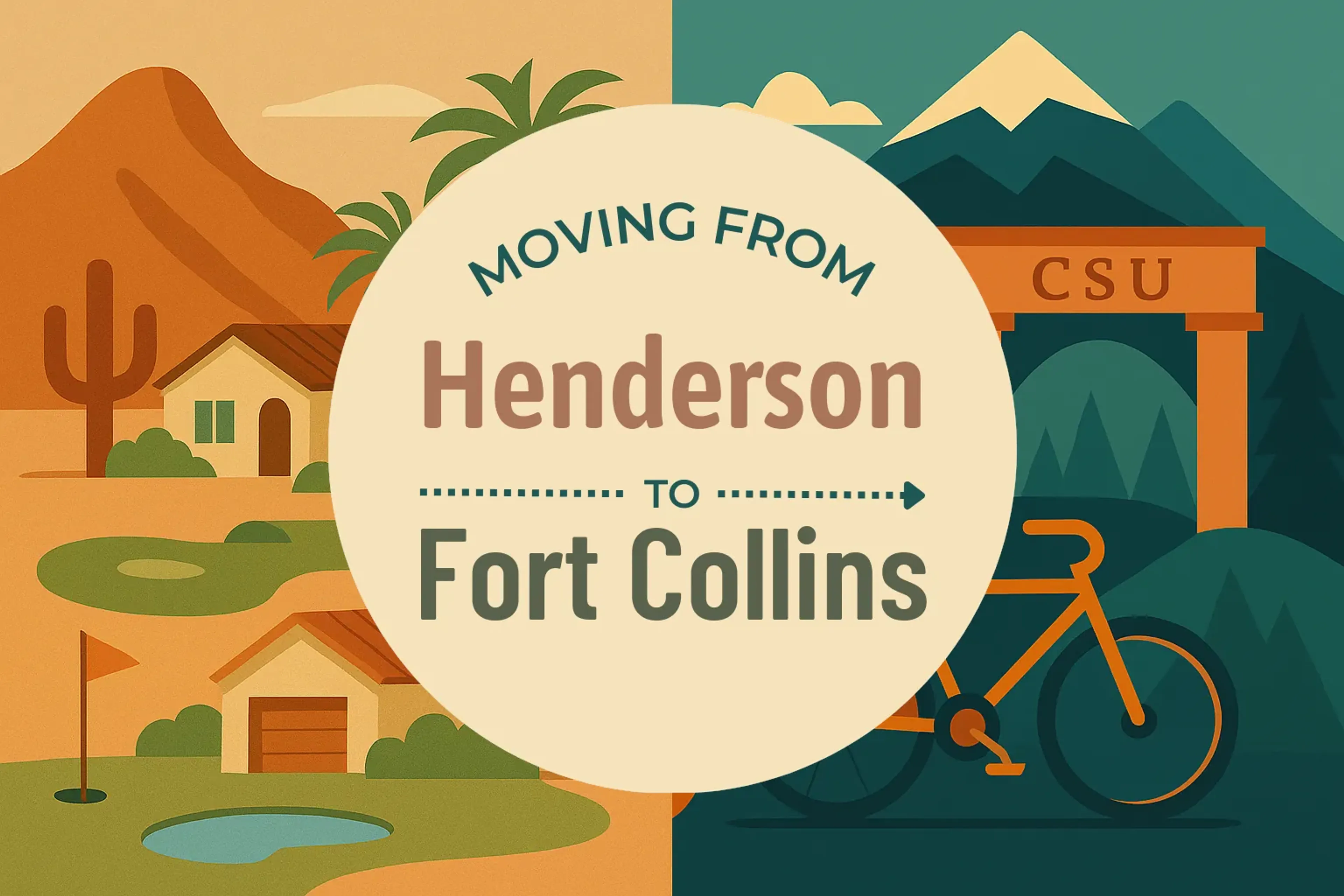 Side-by-side comparison of Henderson to Fort Collins moving companies