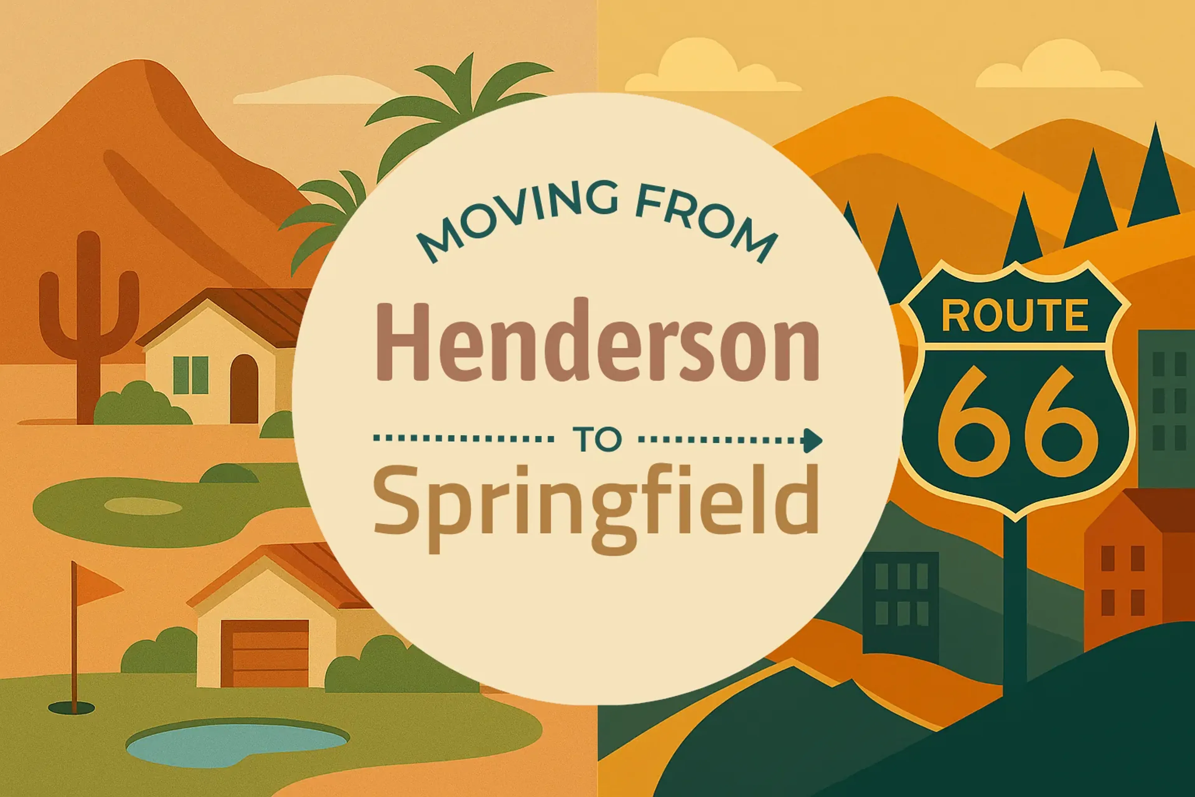 Side-by-side comparison of Henderson to Springfield moving companies