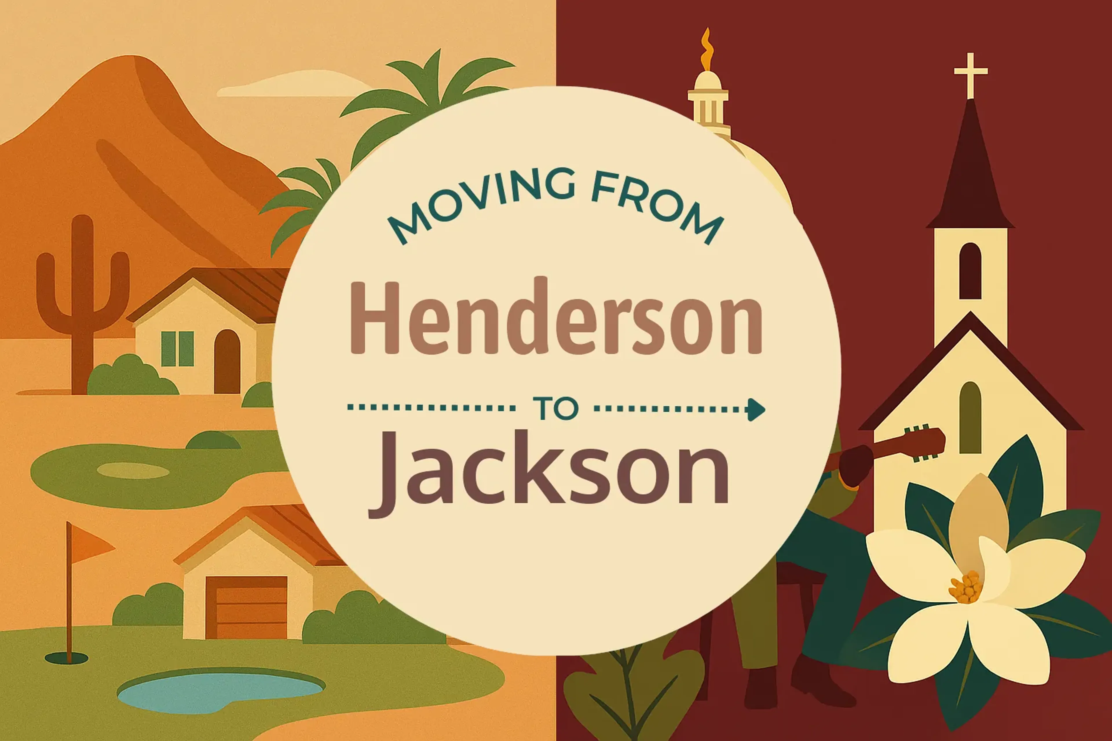 Side-by-side comparison of Henderson to Jackson moving companies