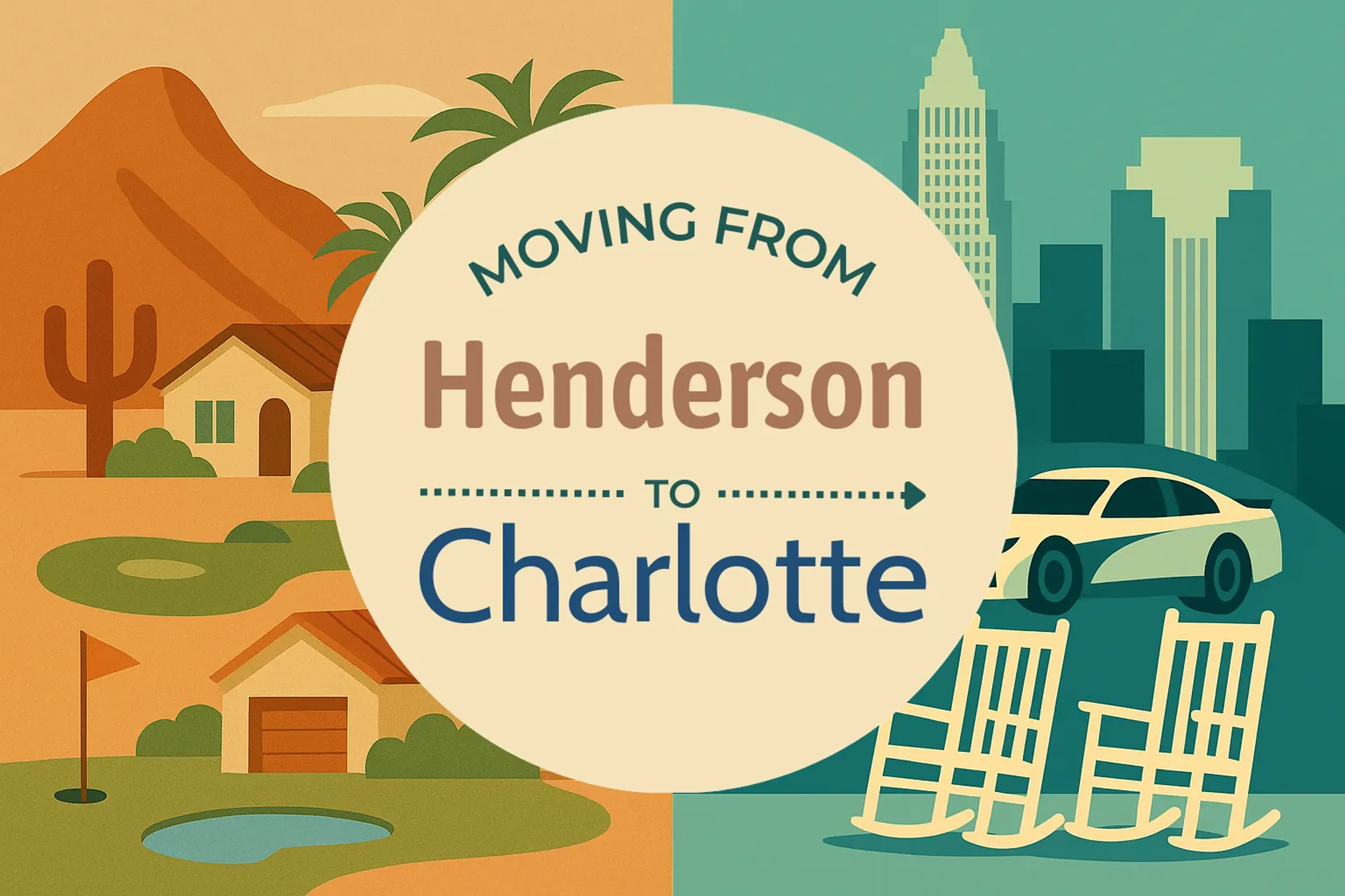 Side-by-side comparison of Henderson to Charlotte moving companies