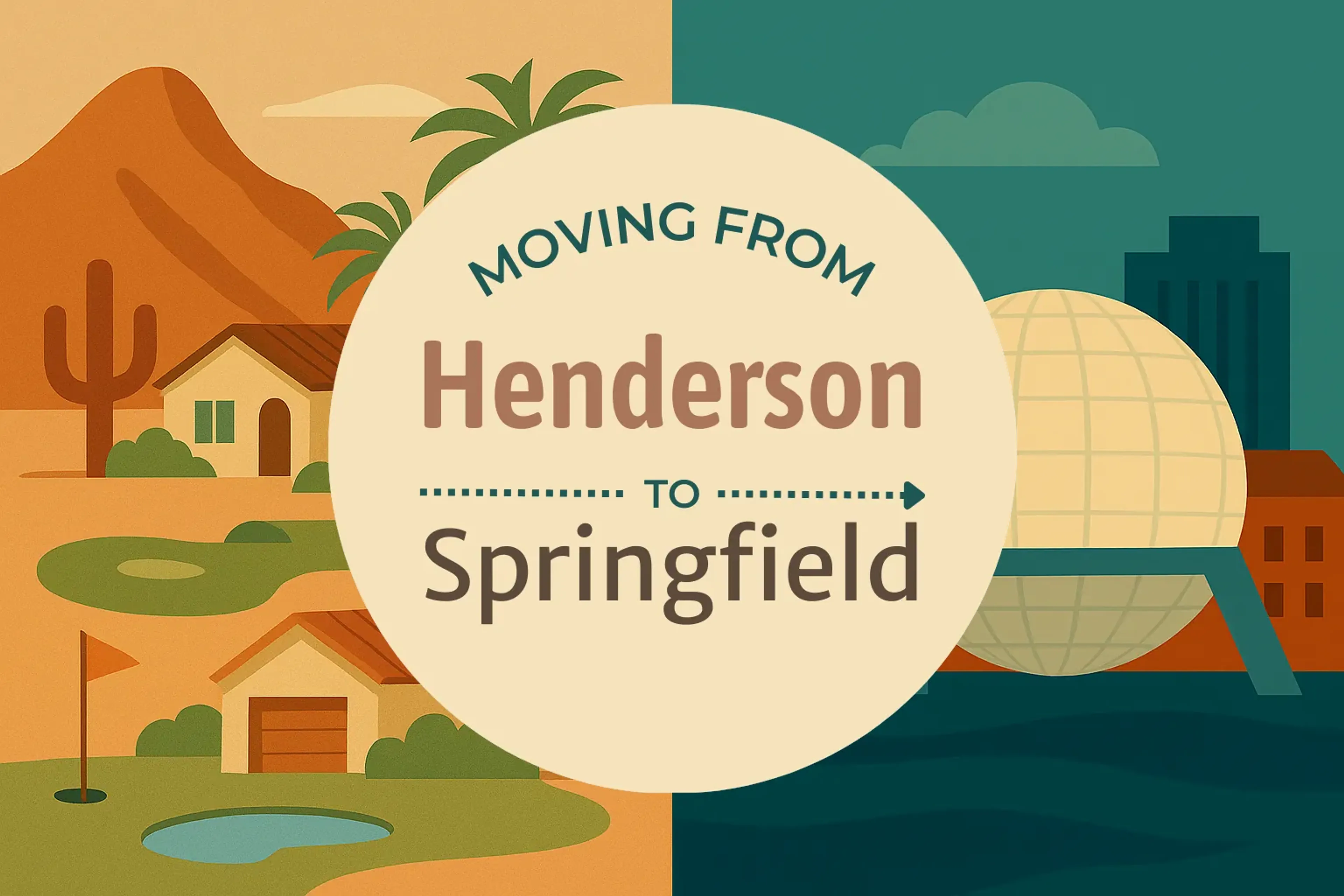 Side-by-side comparison of Henderson to Springfield moving companies