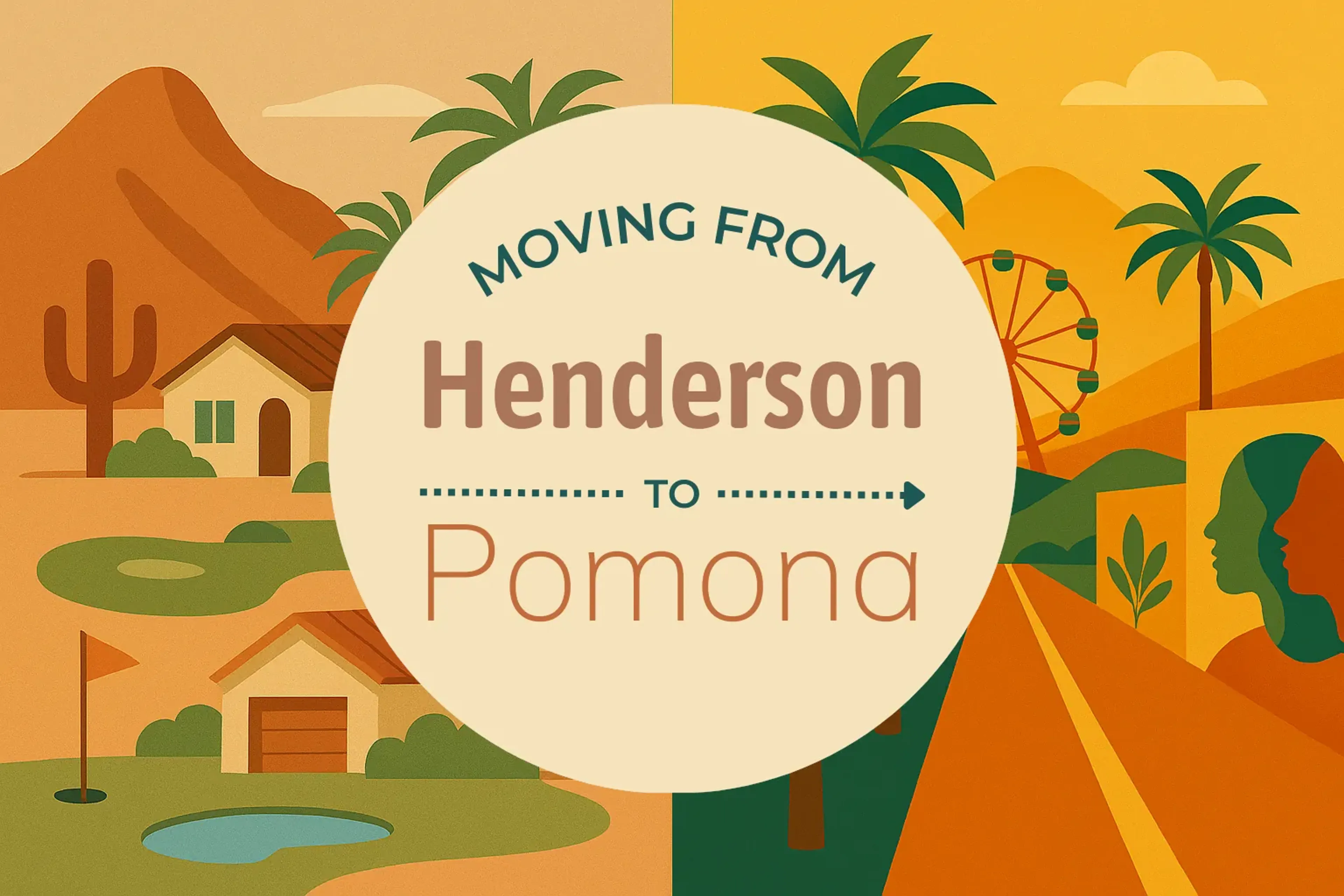 Side-by-side comparison of Henderson to Pomona moving companies