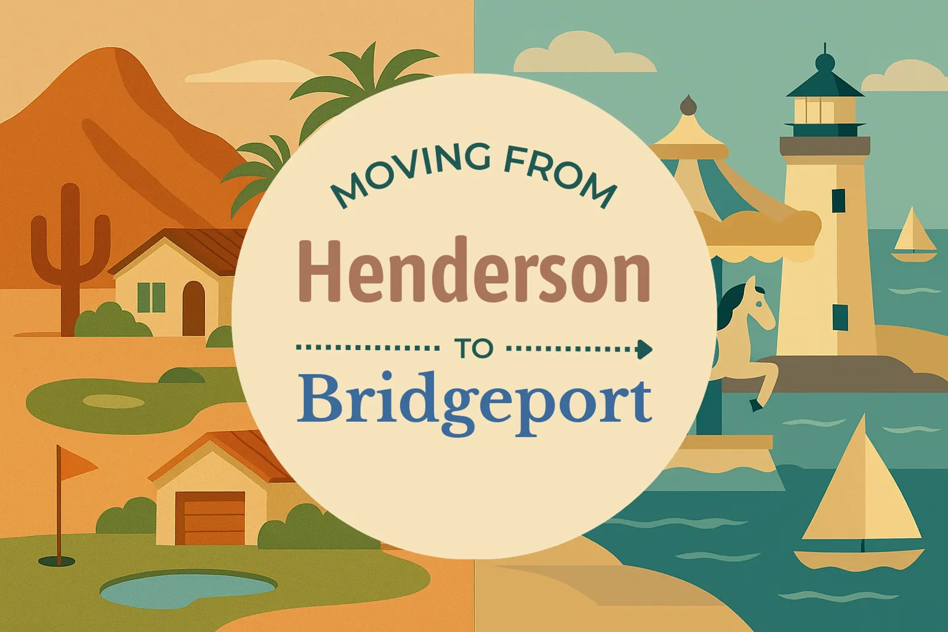 Side-by-side comparison of Henderson to Bridgeport moving companies