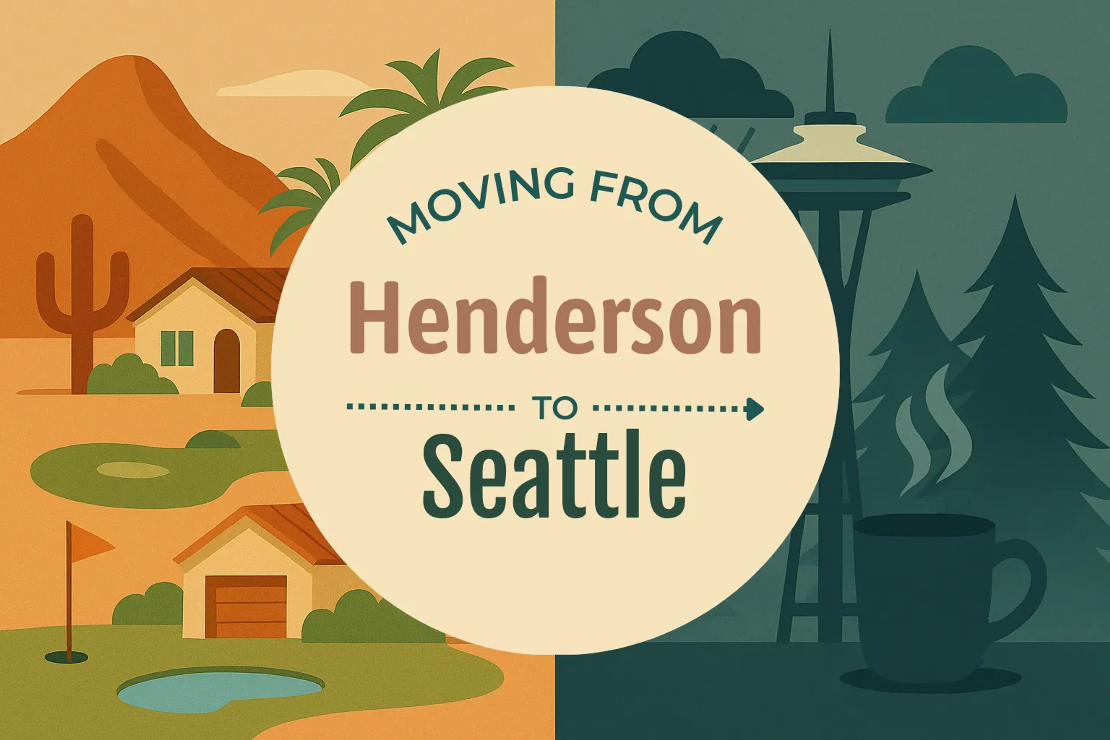 Side-by-side comparison of Henderson to Seattle moving companies