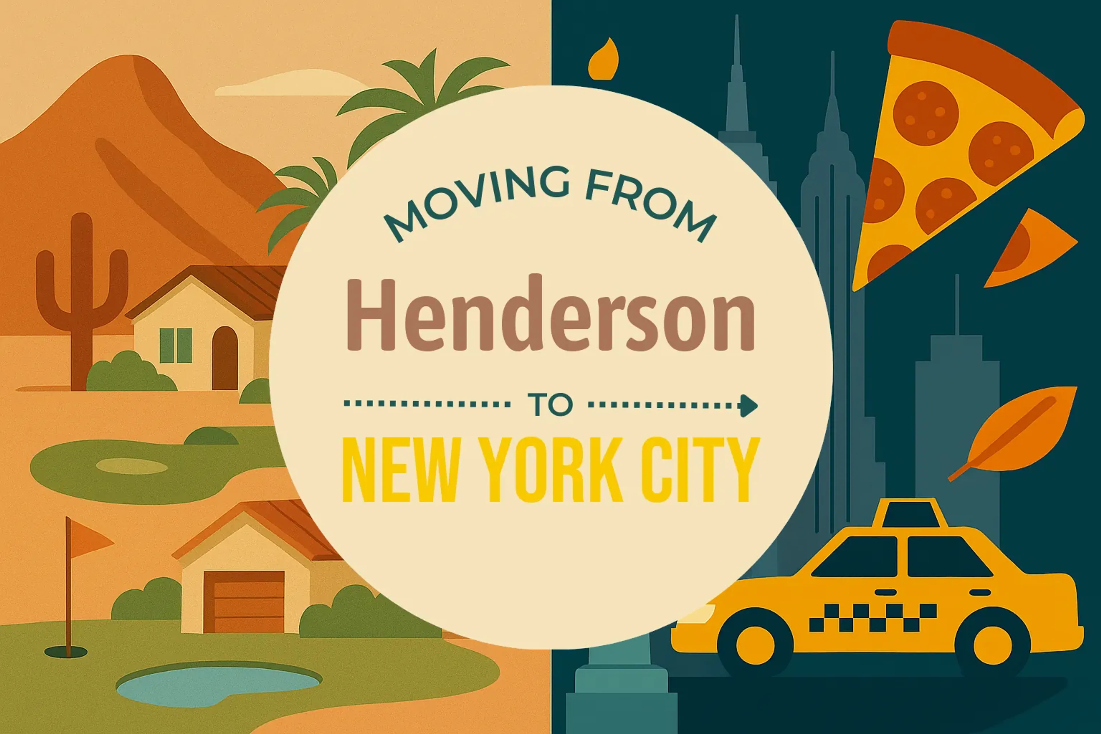 Side-by-side comparison of Henderson to New York City moving companies