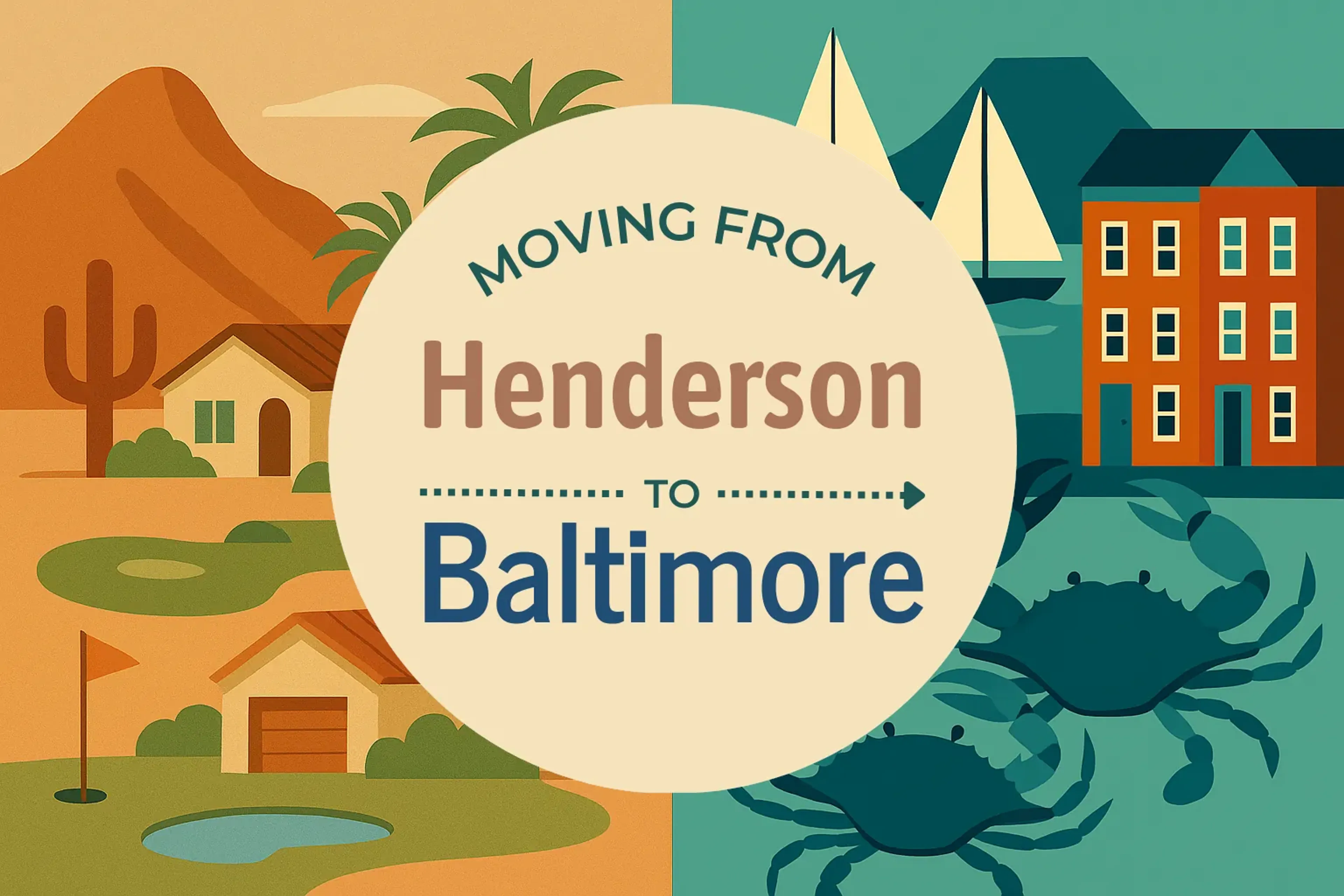 Side-by-side comparison of Henderson to Baltimore moving companies