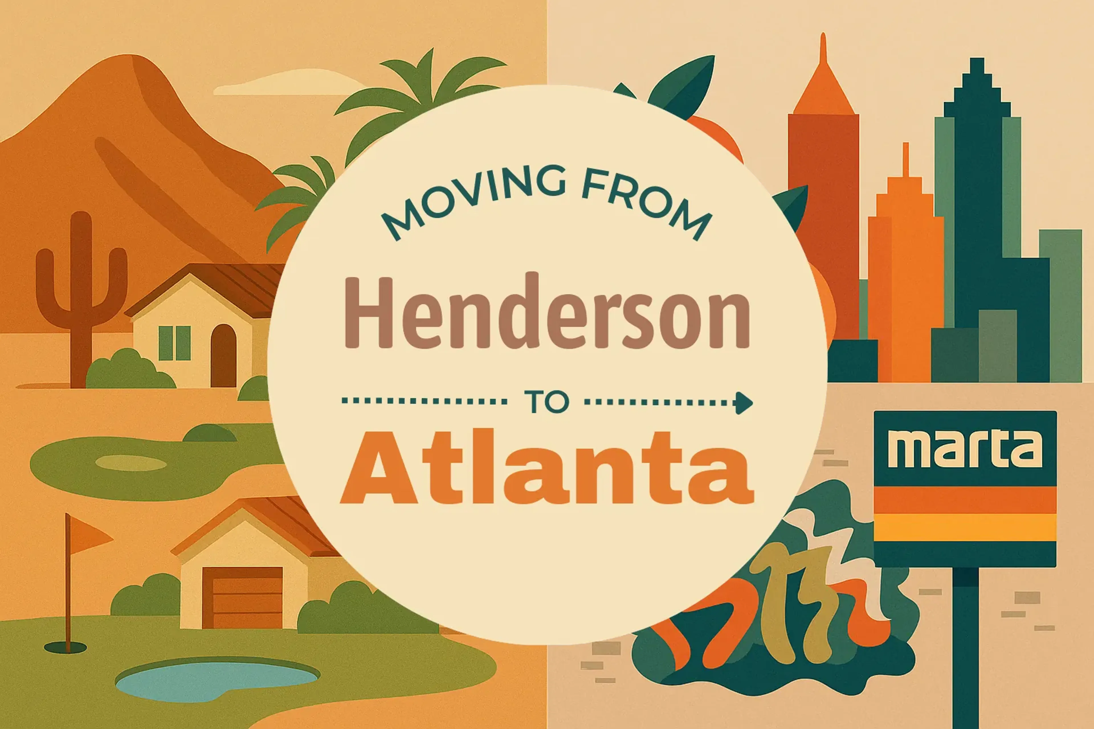 Side-by-side comparison of Henderson to Atlanta moving companies