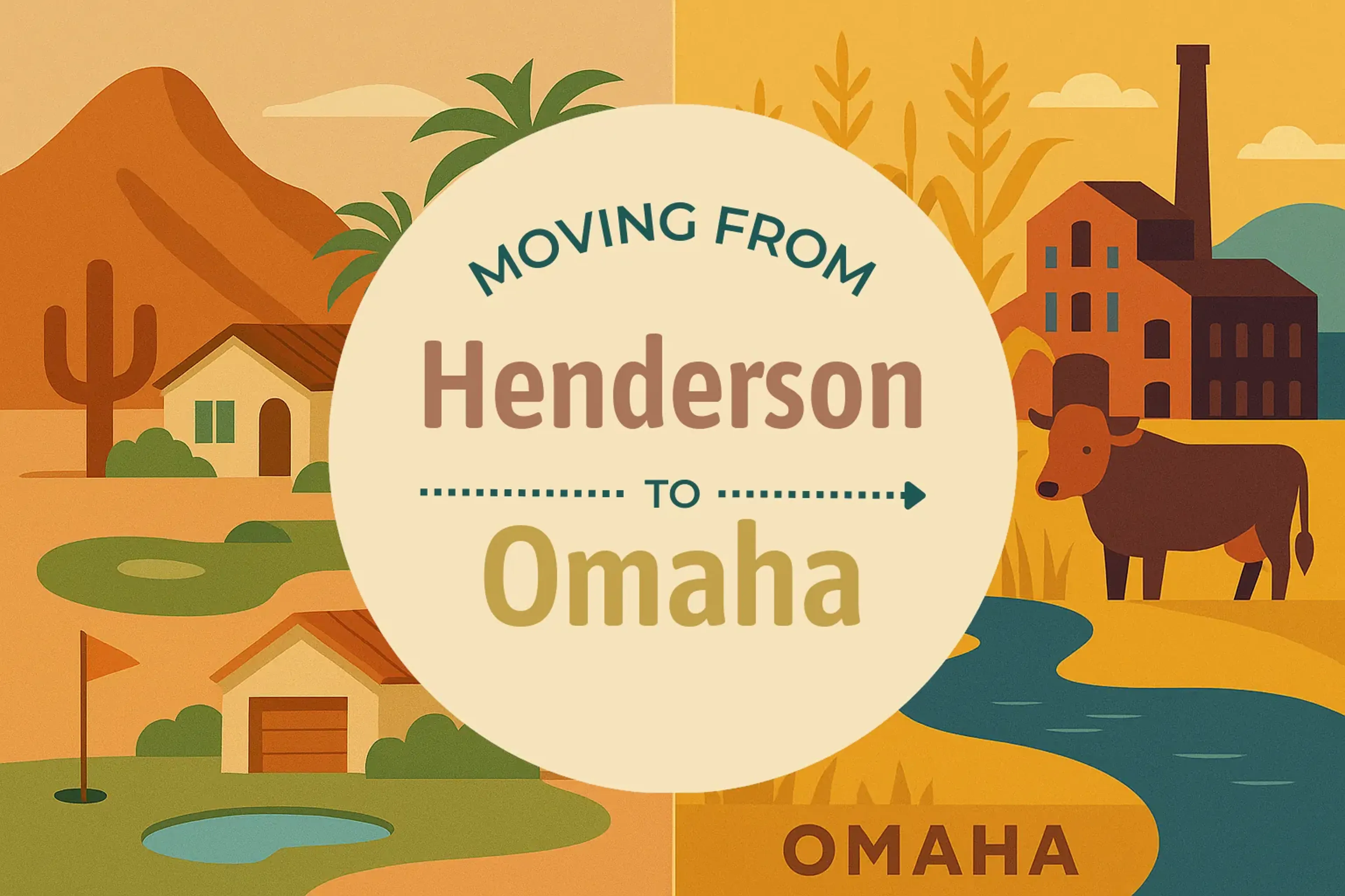 Side-by-side comparison of Henderson to Omaha moving companies