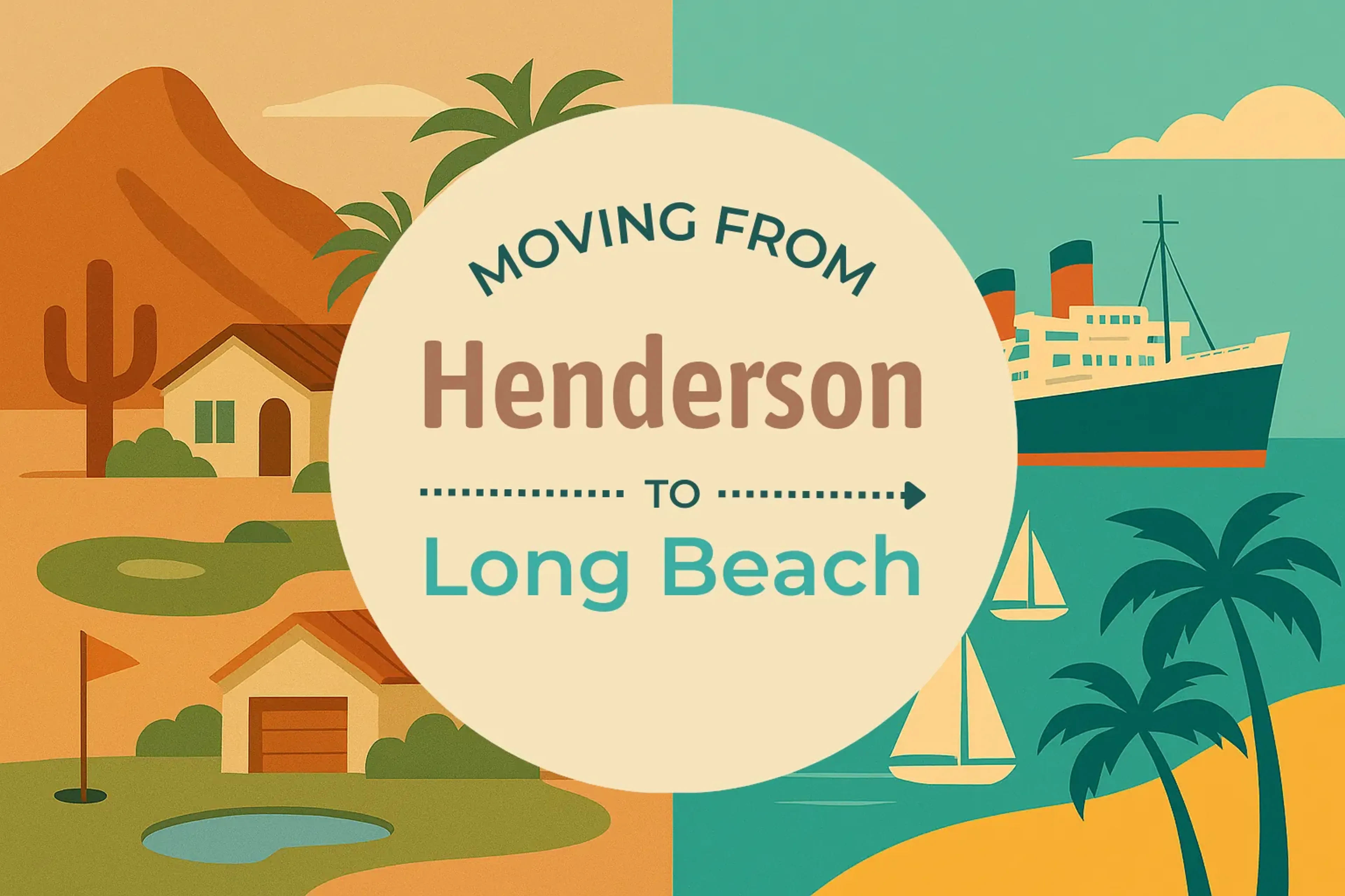 Side-by-side comparison of Henderson to Long Beach moving companies
