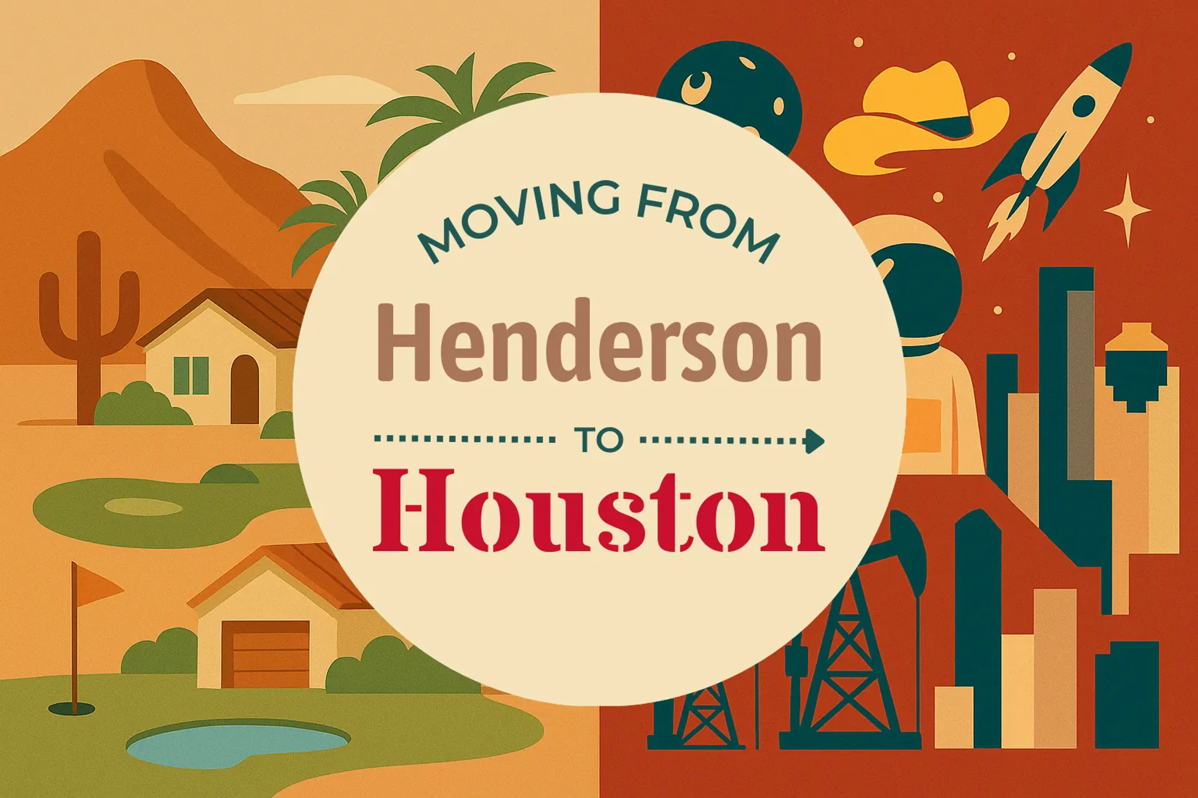 Side-by-side comparison of Henderson to Houston moving companies