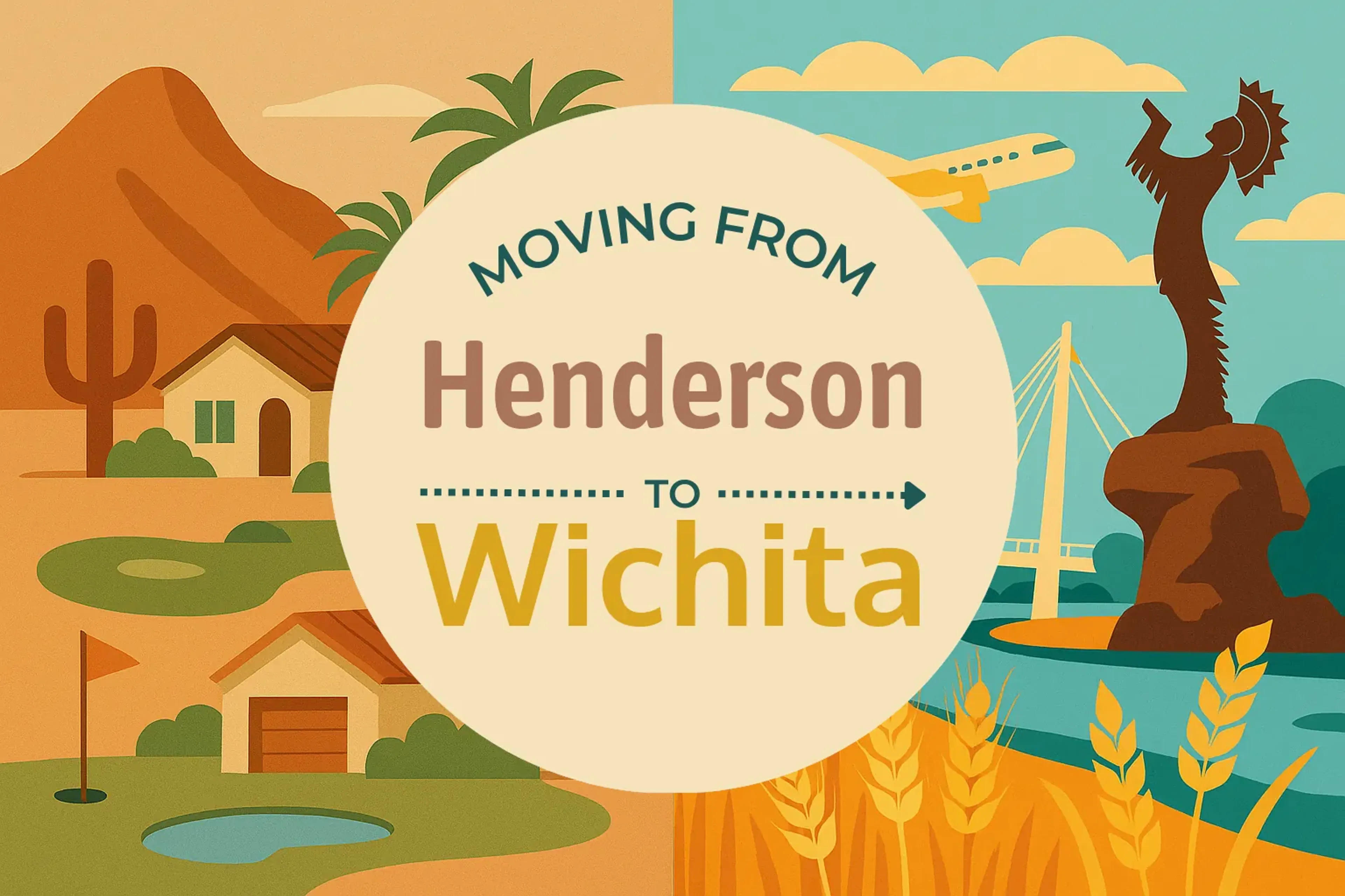 Side-by-side comparison of Henderson to Wichita moving companies