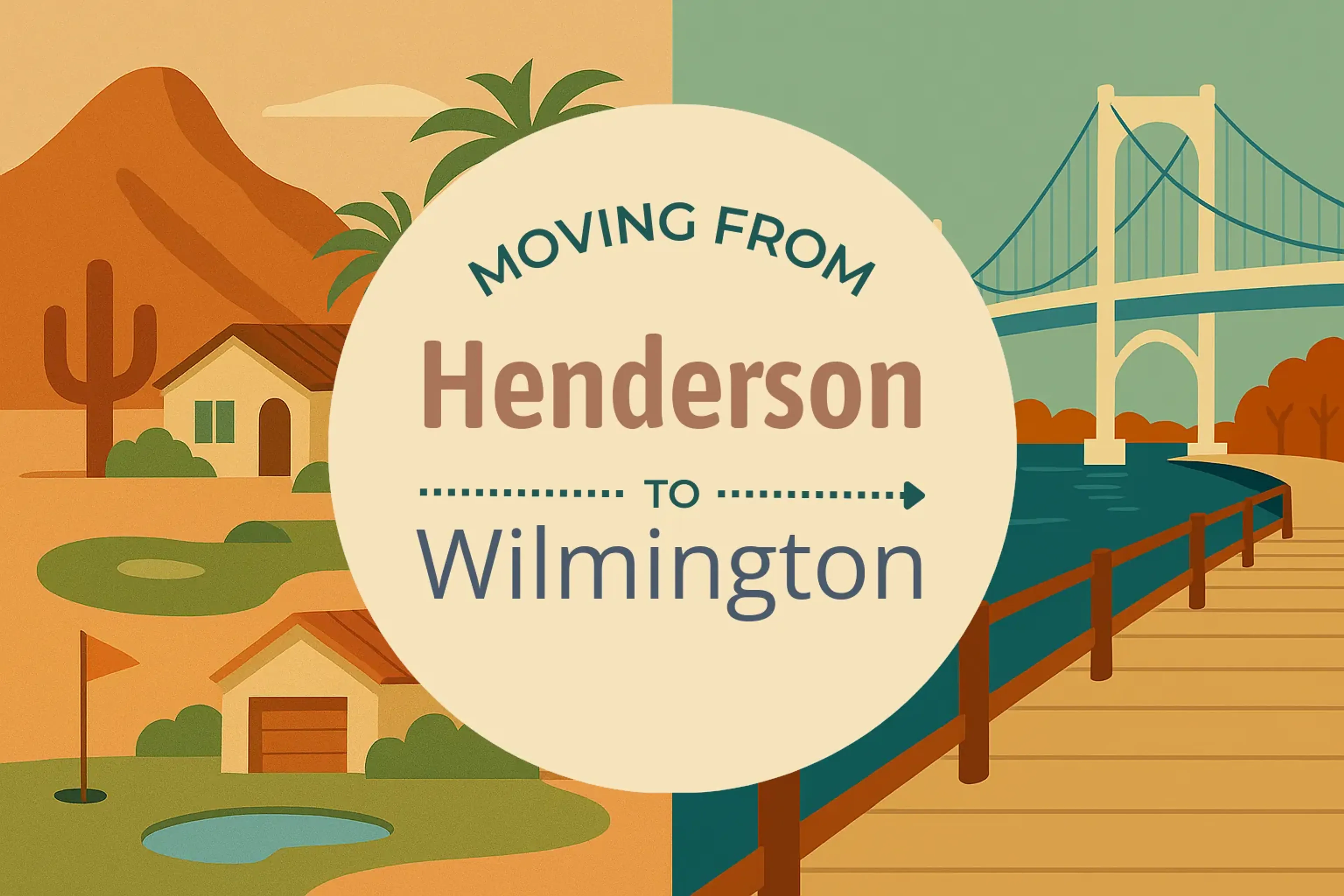 Side-by-side comparison of Henderson to Wilmington moving companies