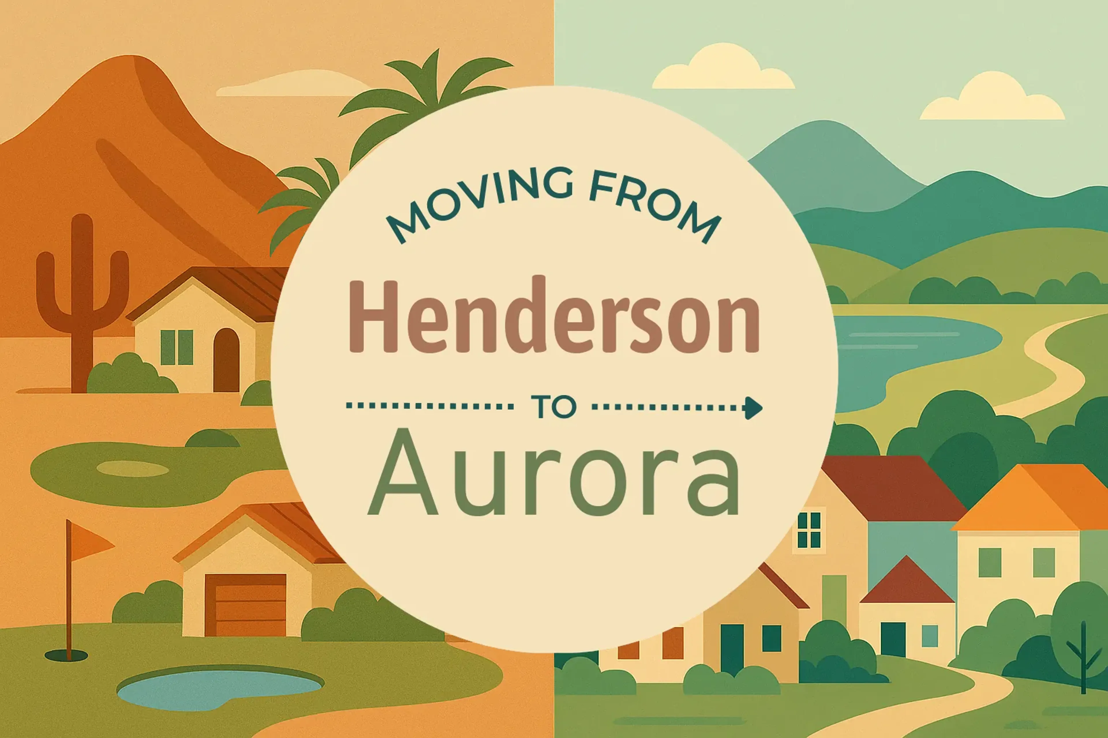 Side-by-side comparison of Henderson to Aurora moving companies