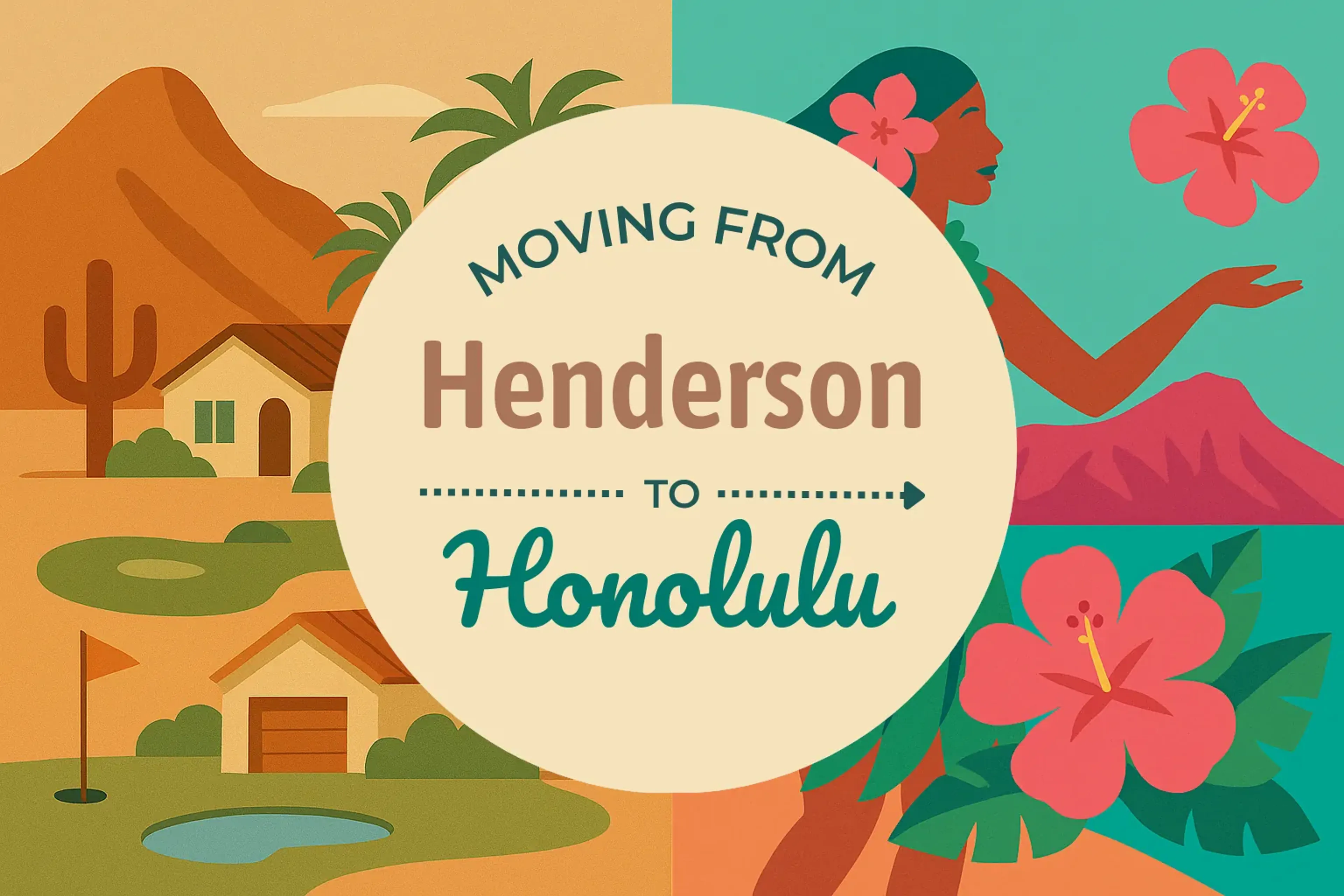 Side-by-side comparison of Henderson to Honolulu moving companies