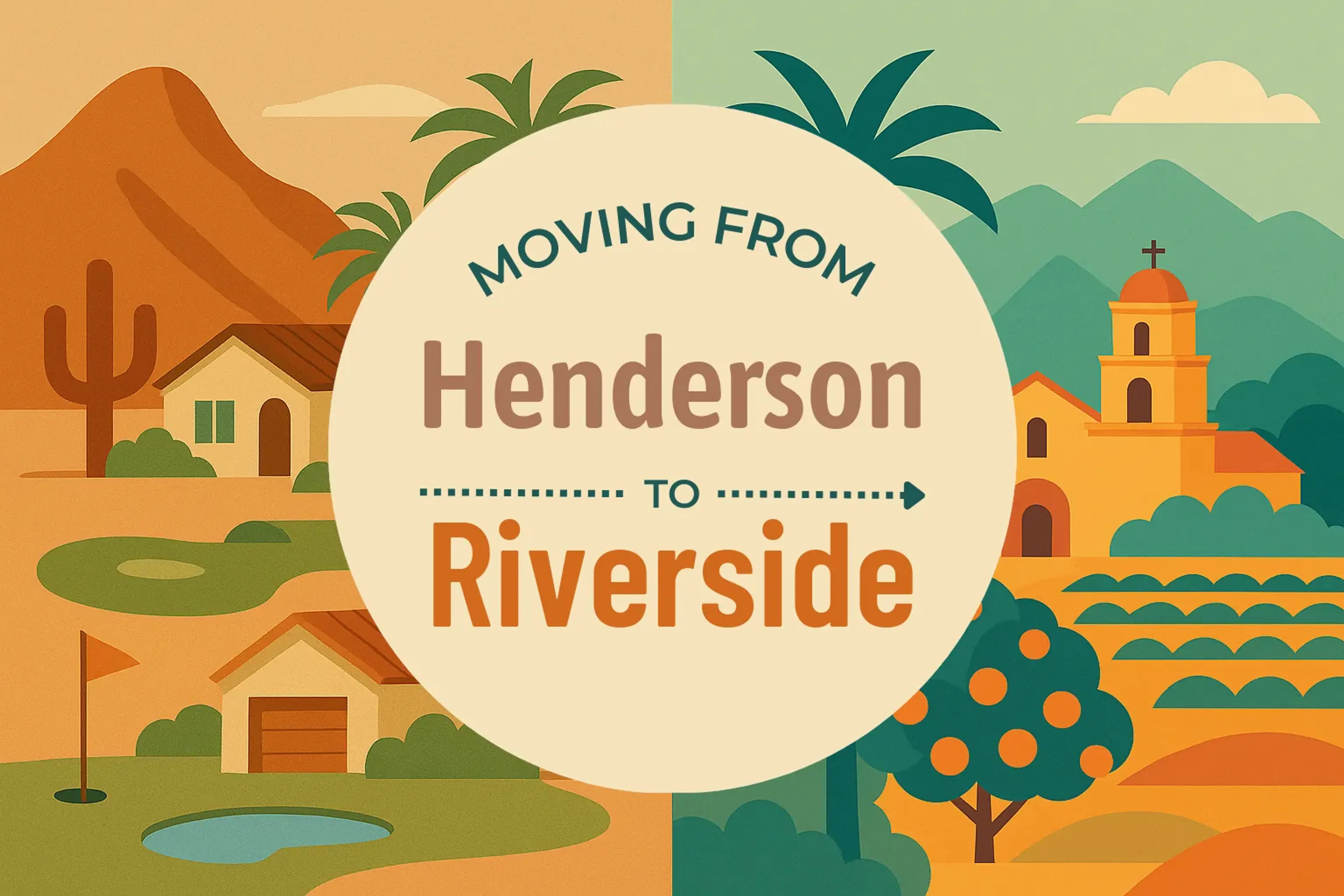Side-by-side comparison of Henderson to Riverside moving companies