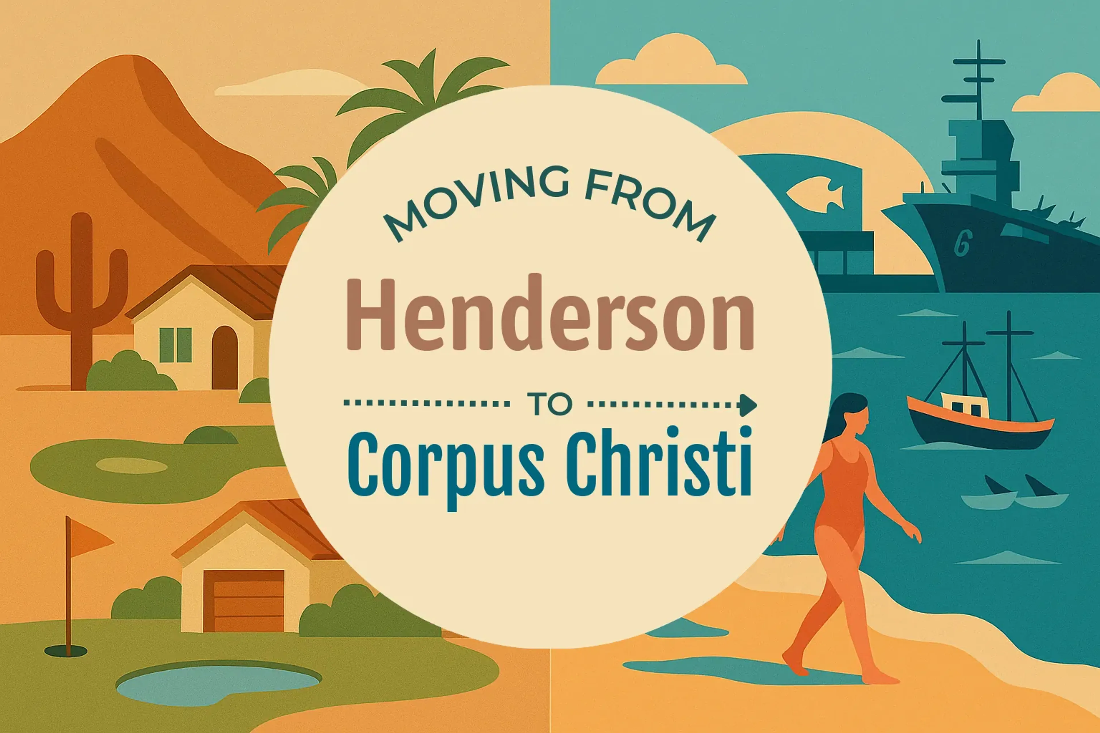 Side-by-side comparison of Henderson to Corpus Christi moving companies