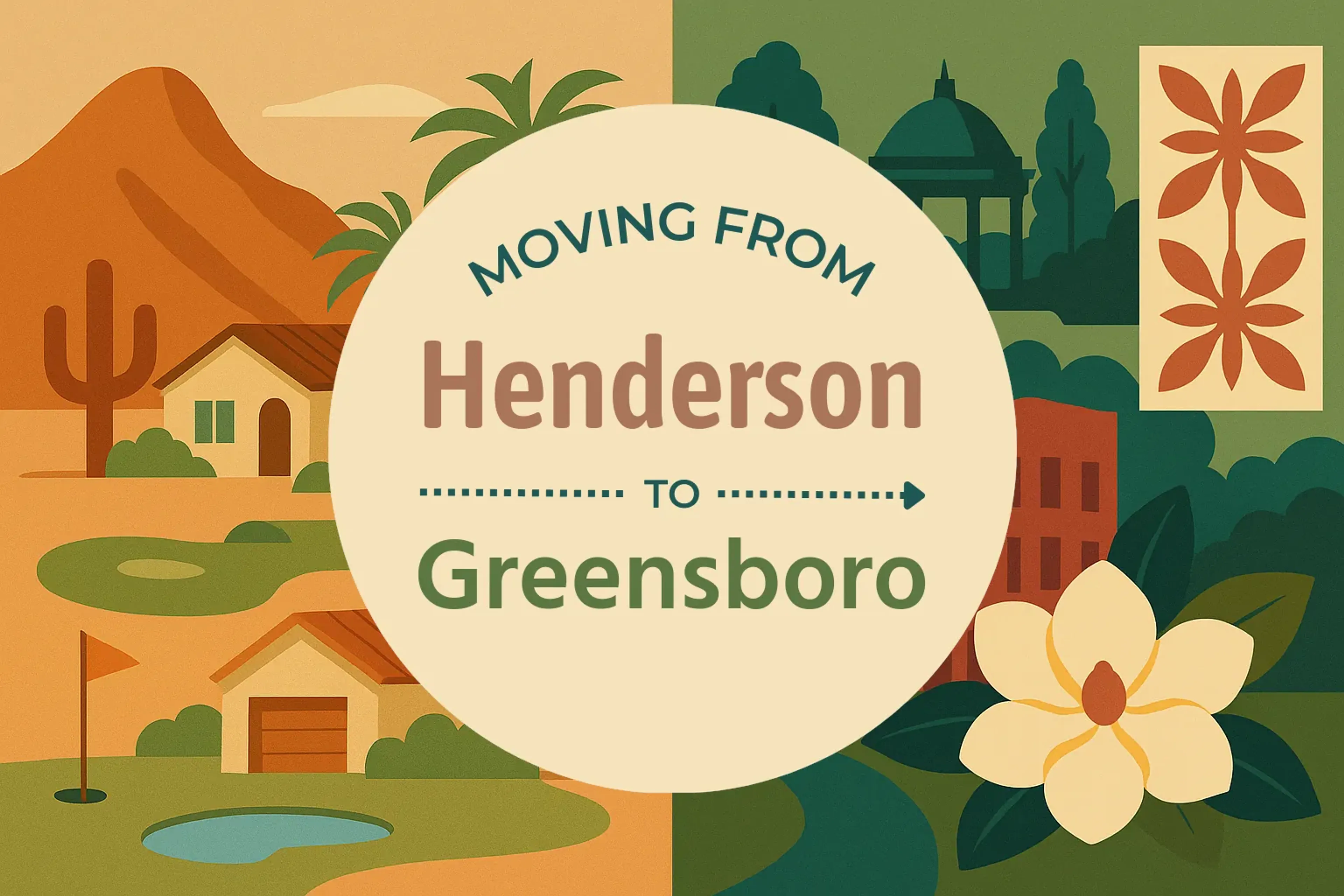 Side-by-side comparison of Henderson to Greensboro moving companies