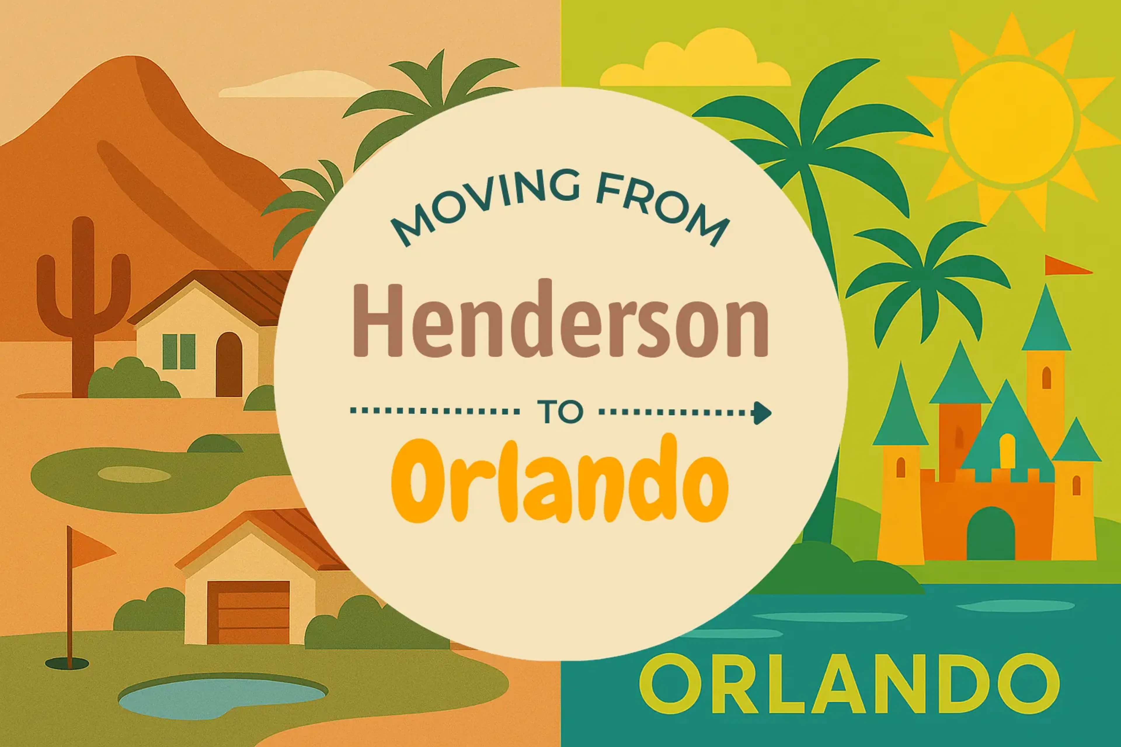 Side-by-side comparison of Henderson to Orlando moving companies