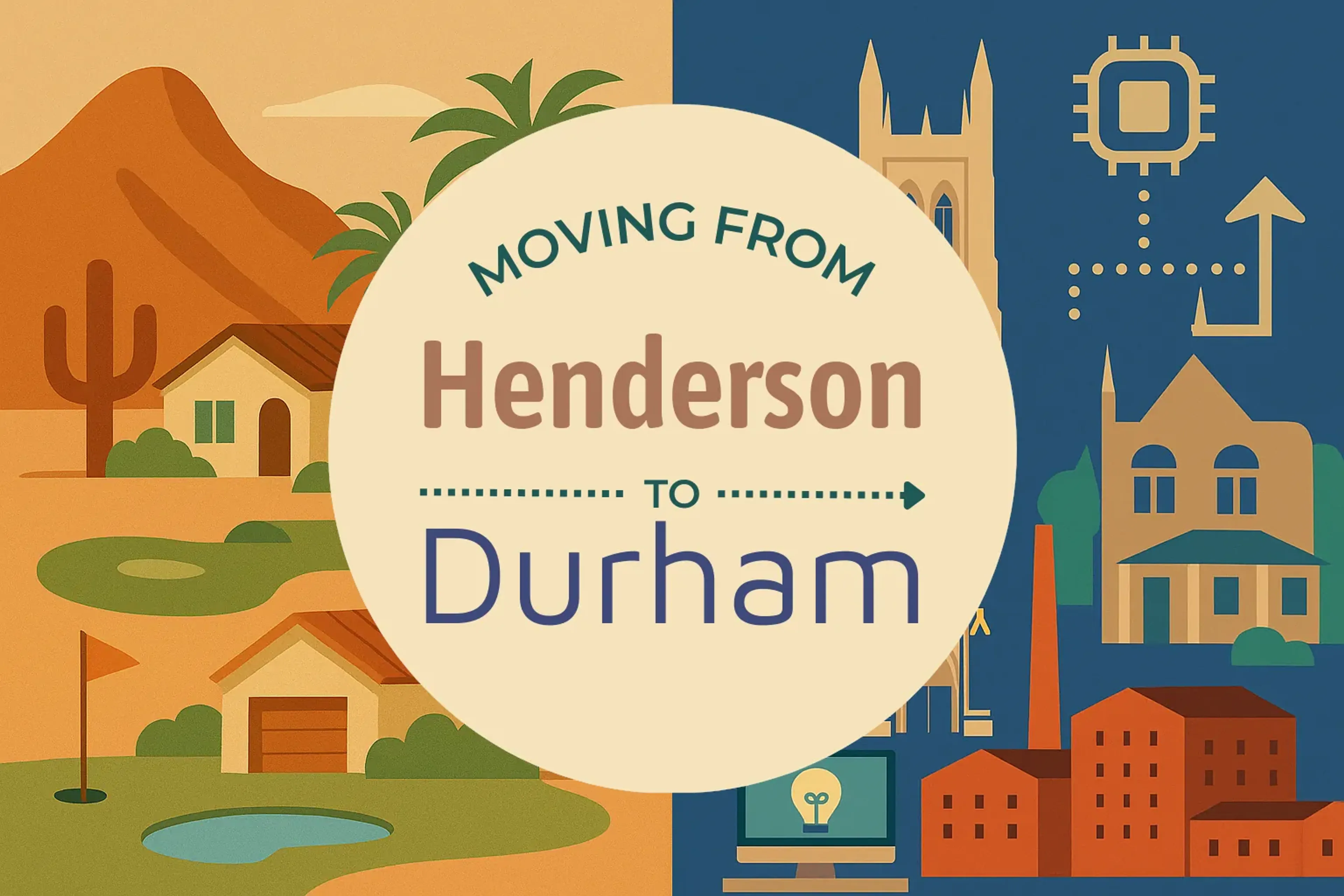 Side-by-side comparison of Henderson to Durham moving companies
