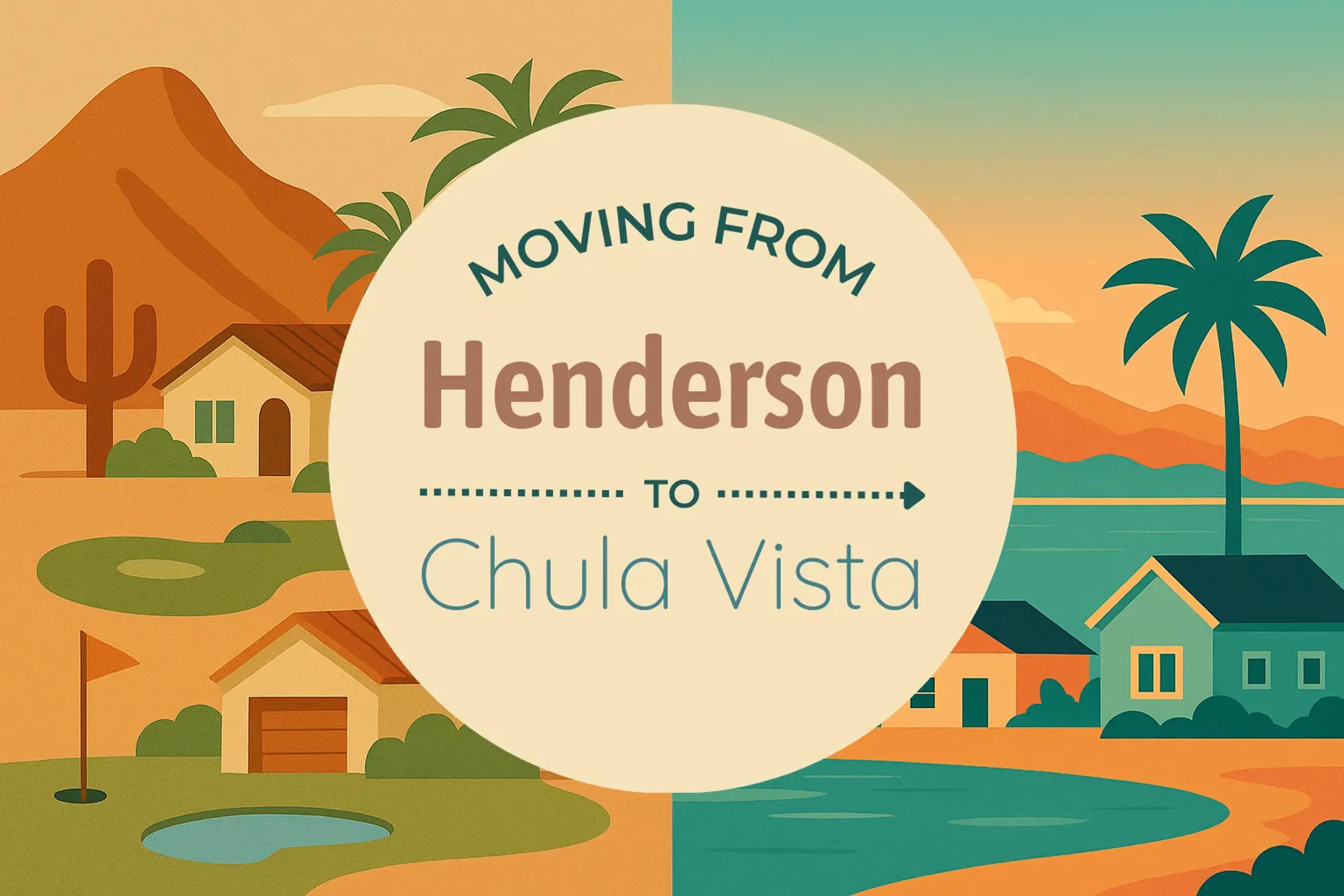 Side-by-side comparison of Henderson to Chula Vista moving companies