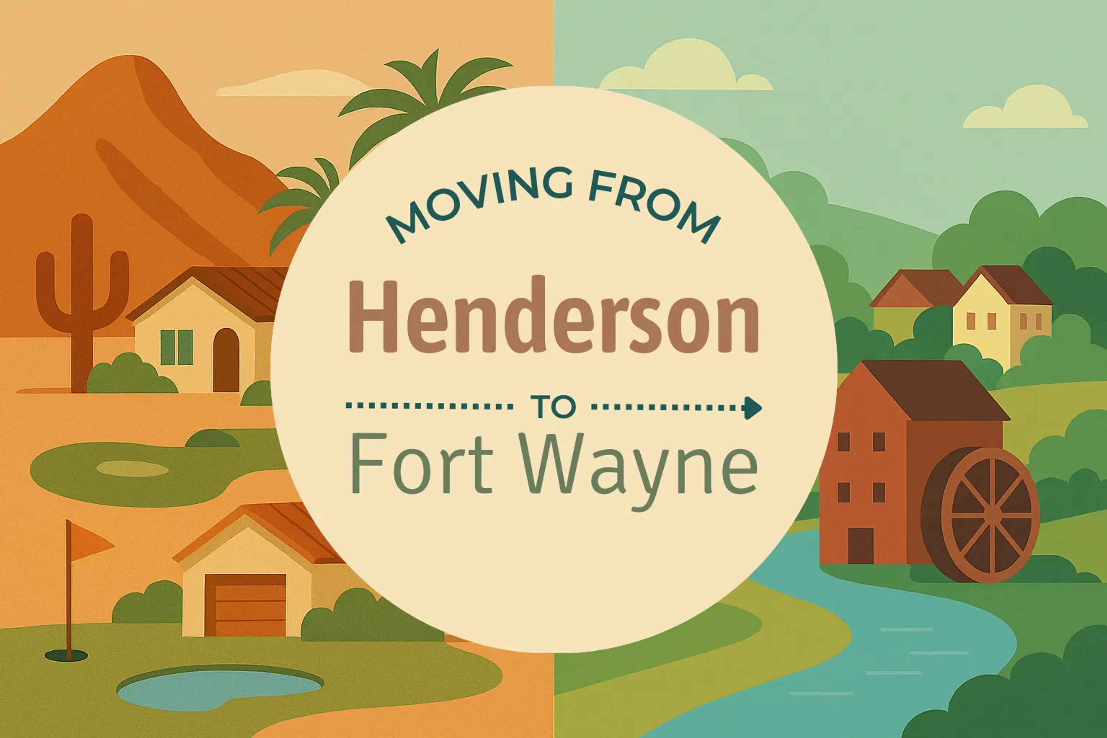 Side-by-side comparison of Henderson to Fort Wayne moving companies