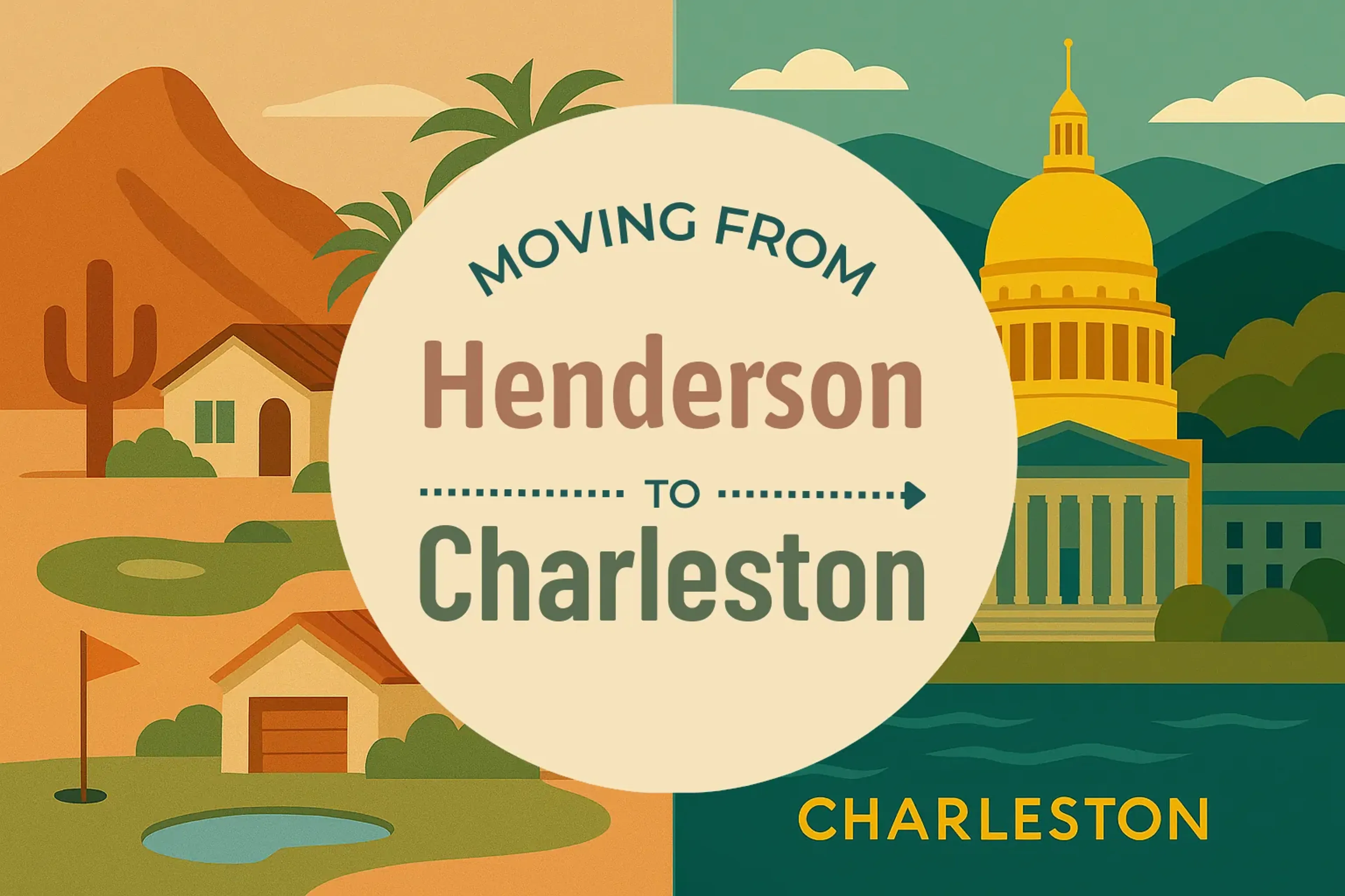 Side-by-side comparison of Henderson to Charleston moving companies