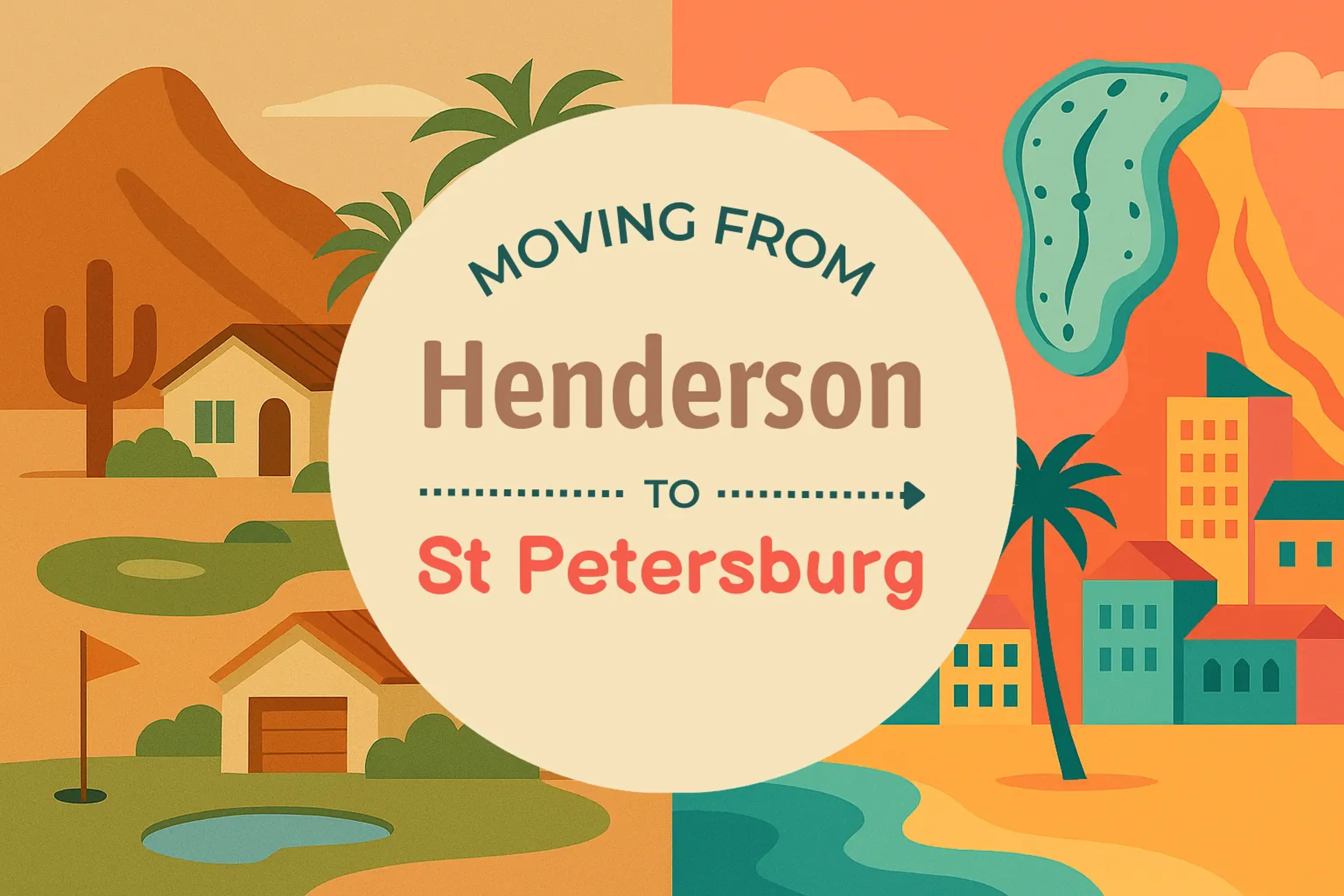 Side-by-side comparison of Henderson to St. Petersburg moving companies