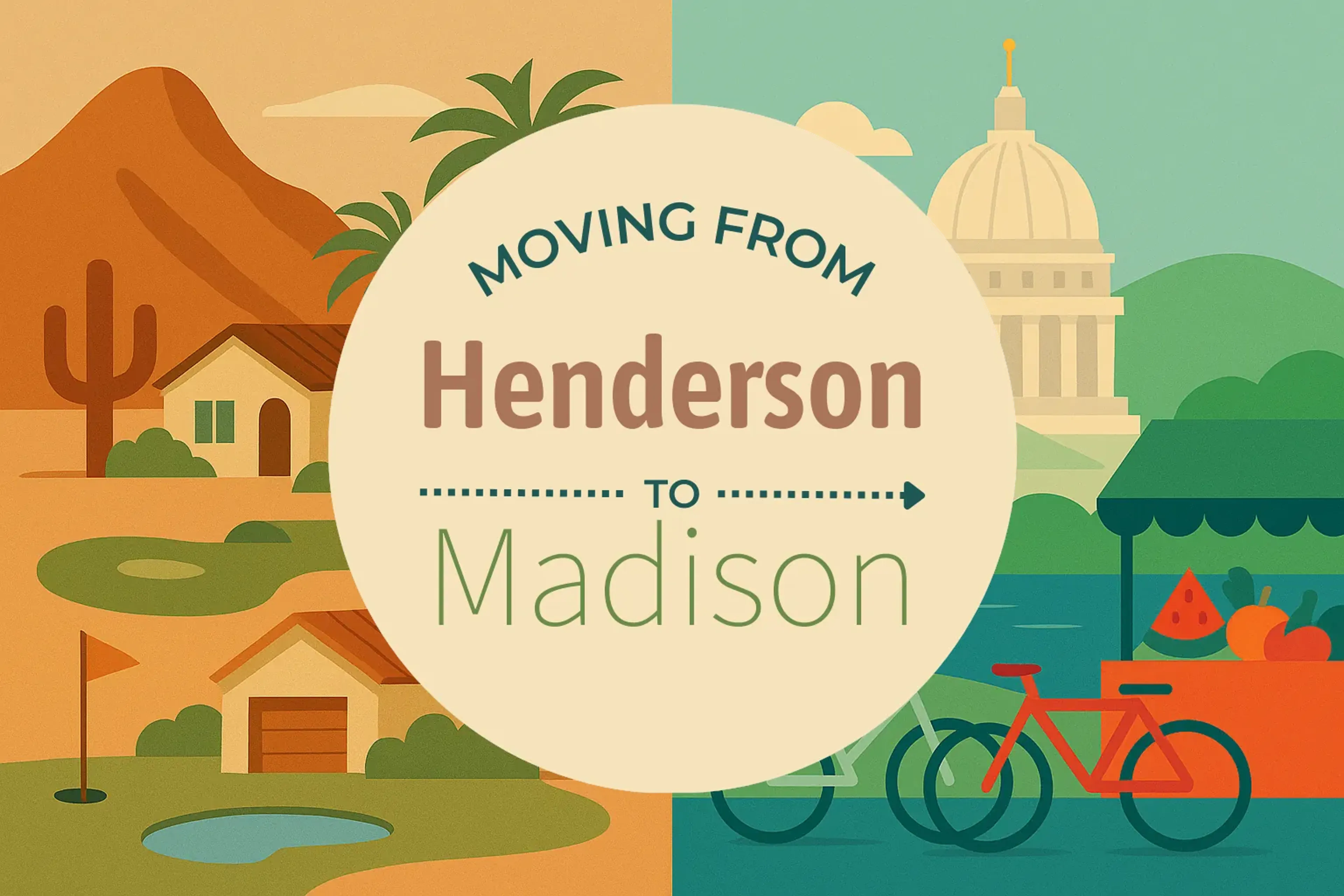 Side-by-side comparison of Henderson to Madison moving companies