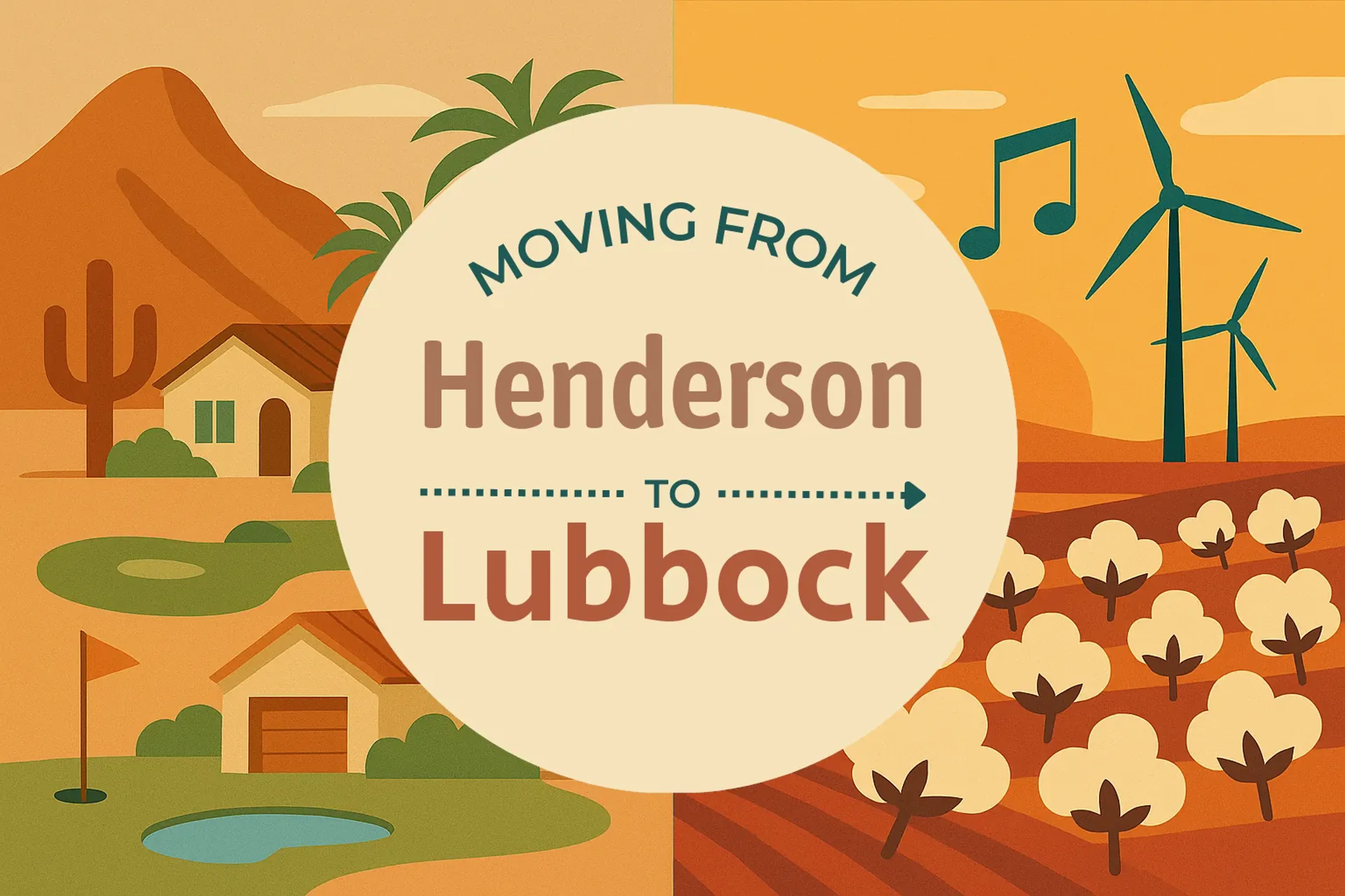 Side-by-side comparison of Henderson to Lubbock moving companies