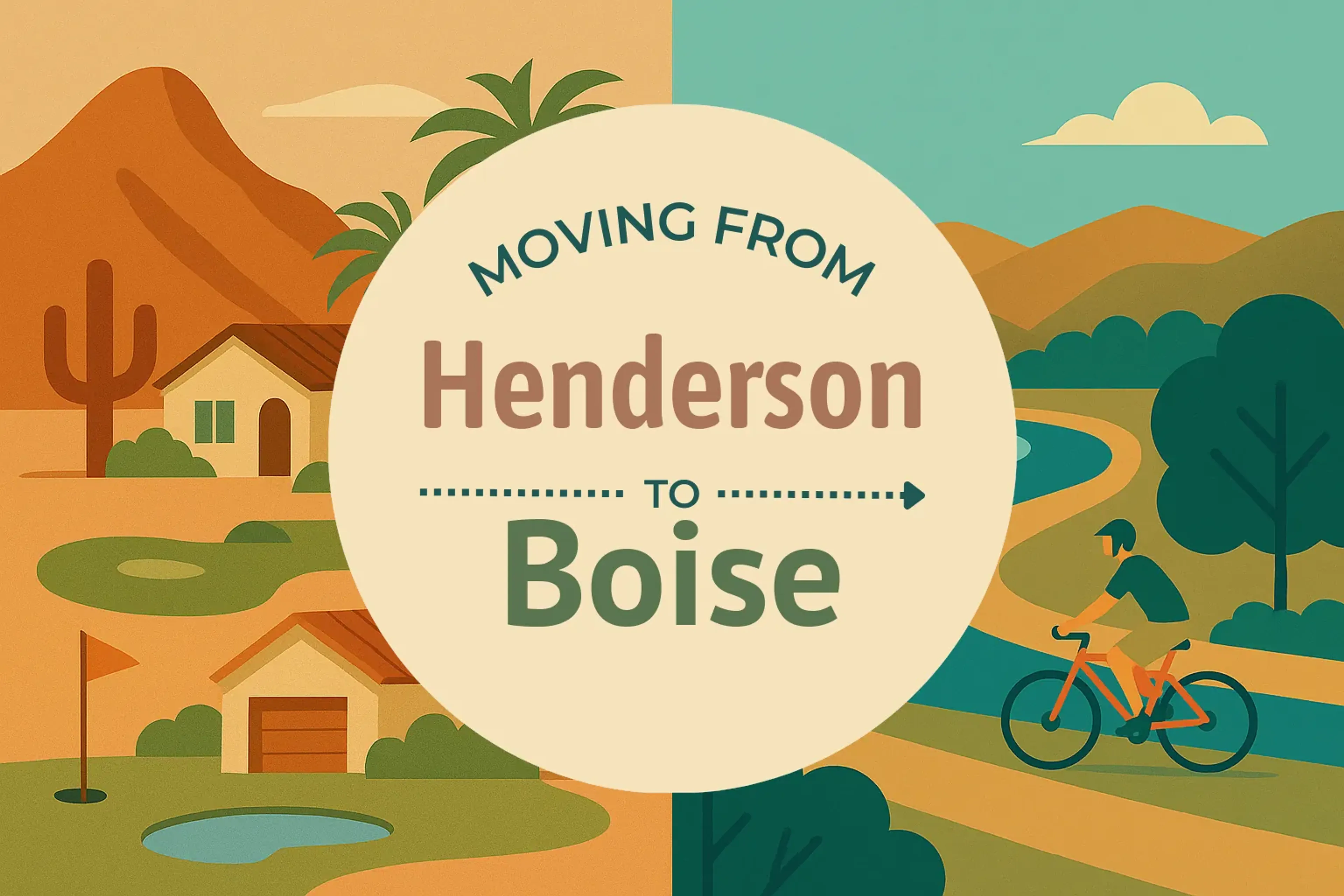 Side-by-side comparison of Henderson to Boise moving companies