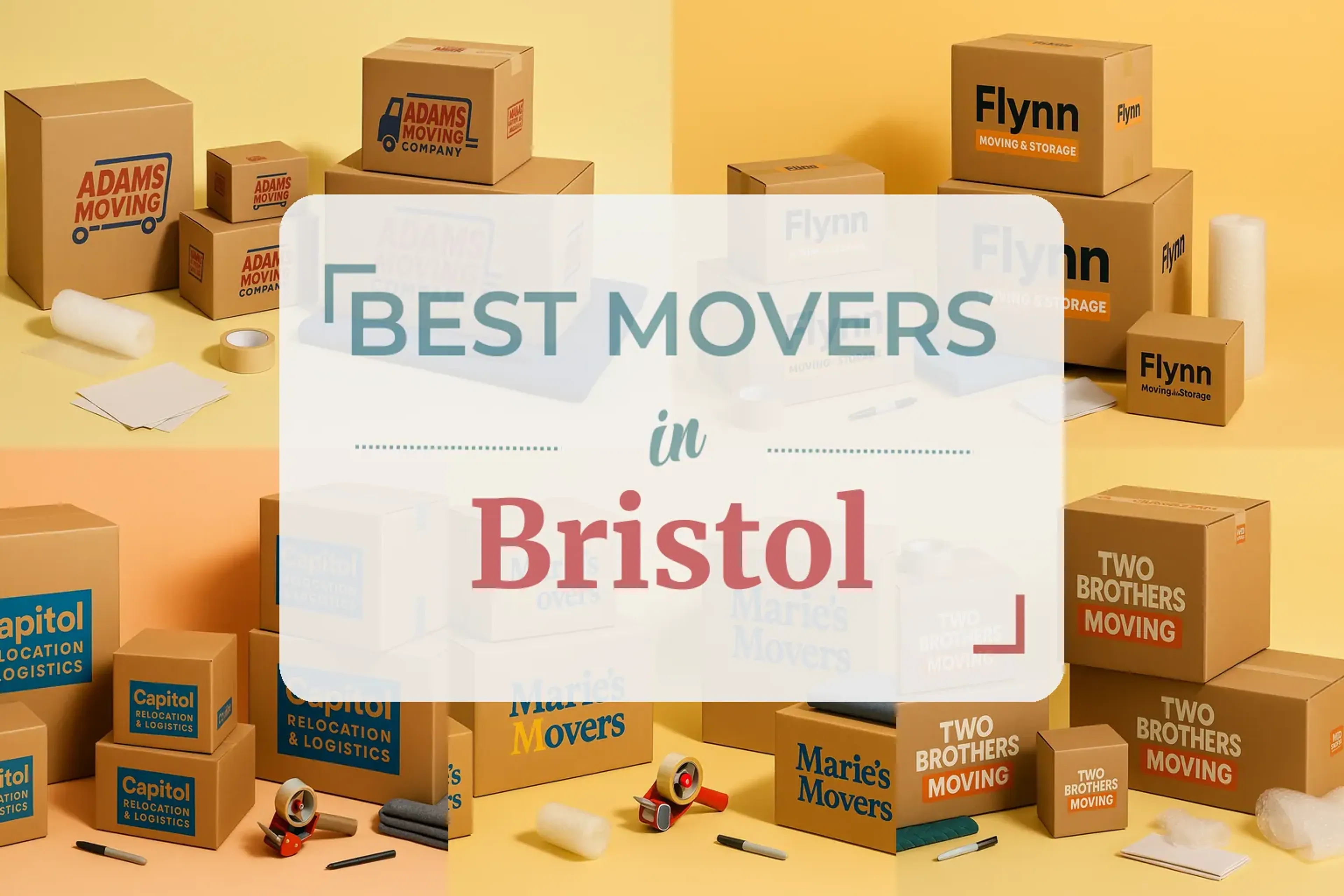 Side-by-side comparison of Bristol moving companies
