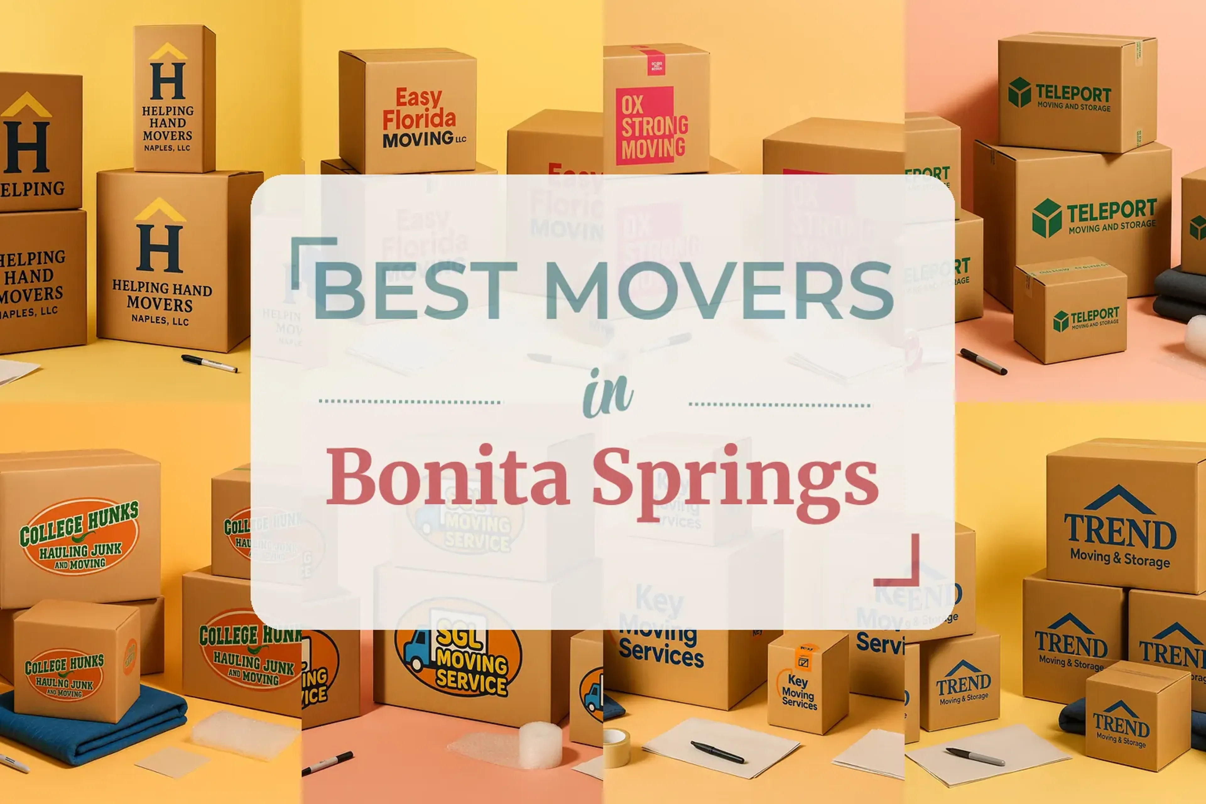 Side-by-side comparison of Bonita Springs moving companies