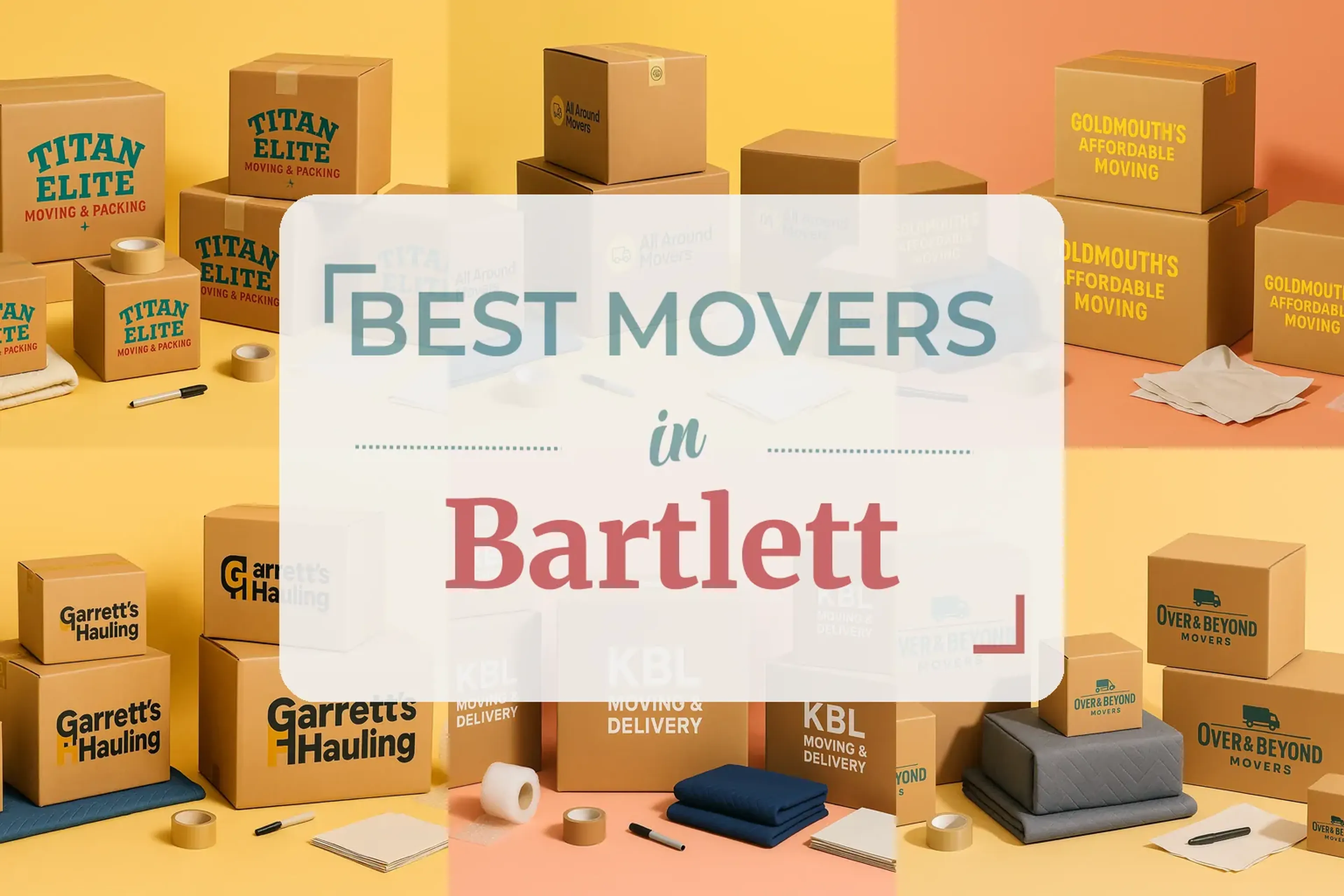 Side-by-side comparison of Bartlett moving companies