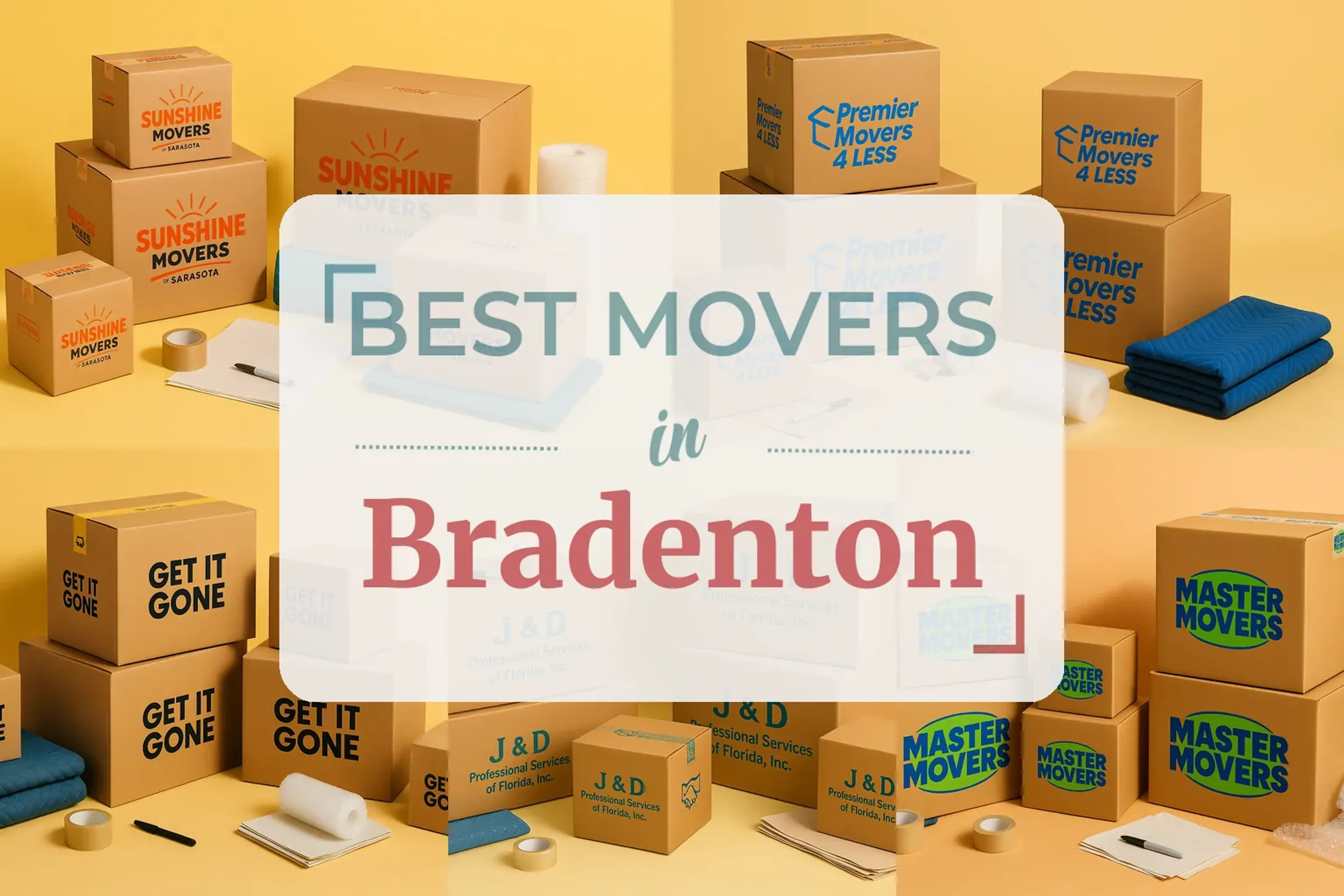 Side-by-side comparison of Bradenton moving companies