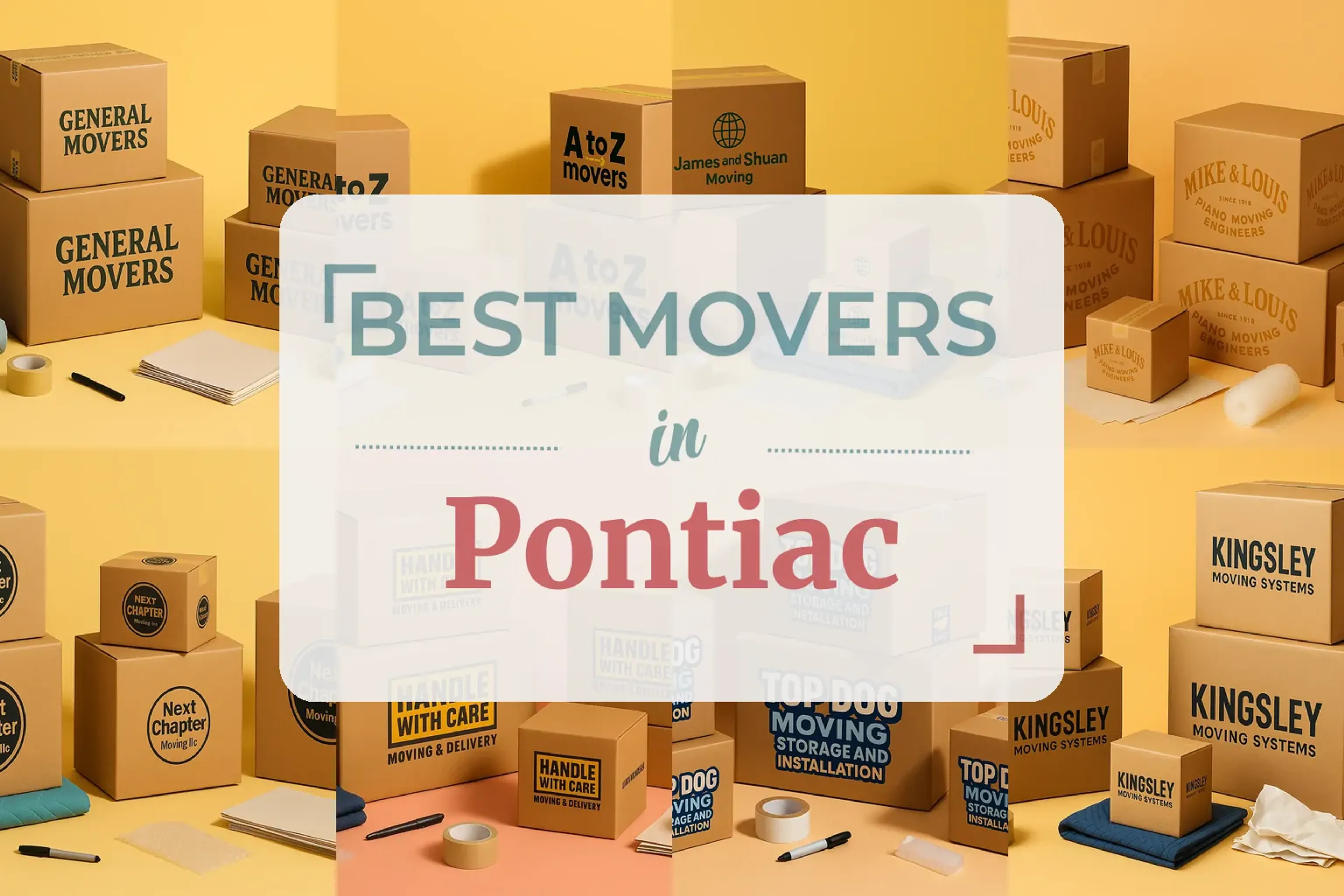 Side-by-side comparison of Pontiac moving companies
