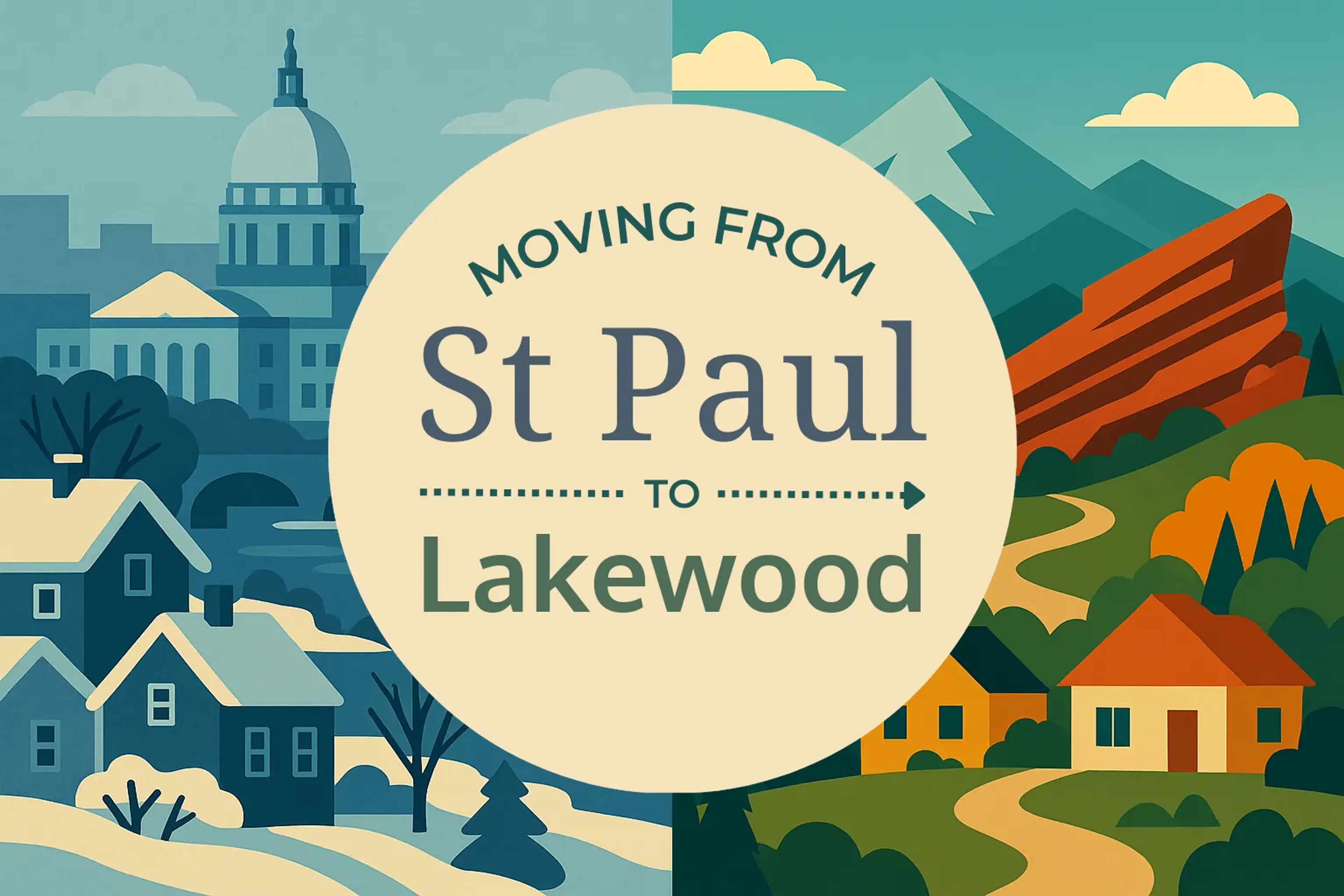 Side-by-side comparison of St. Paul to Lakewood moving companies