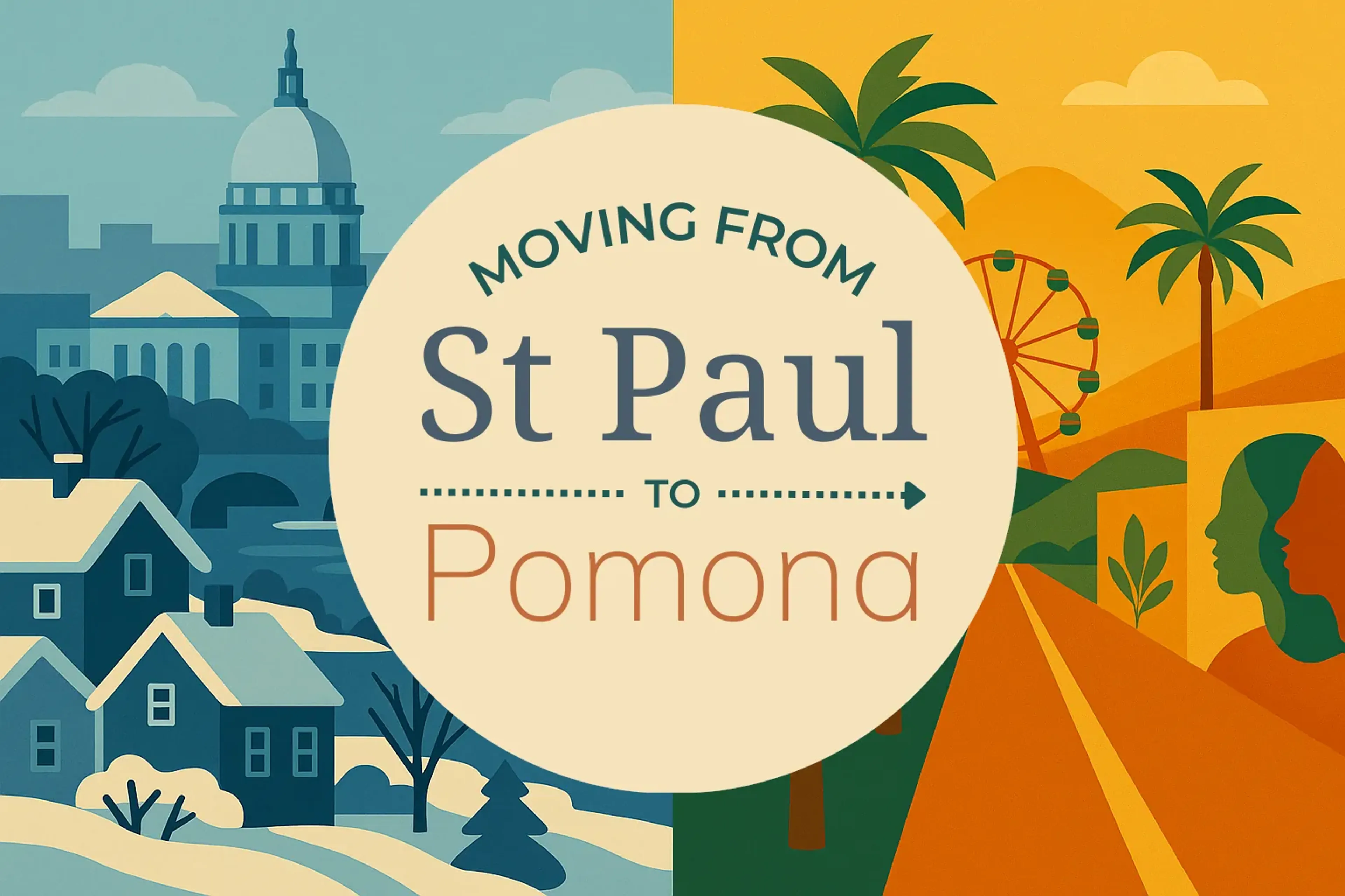 Side-by-side comparison of St. Paul to Pomona moving companies
